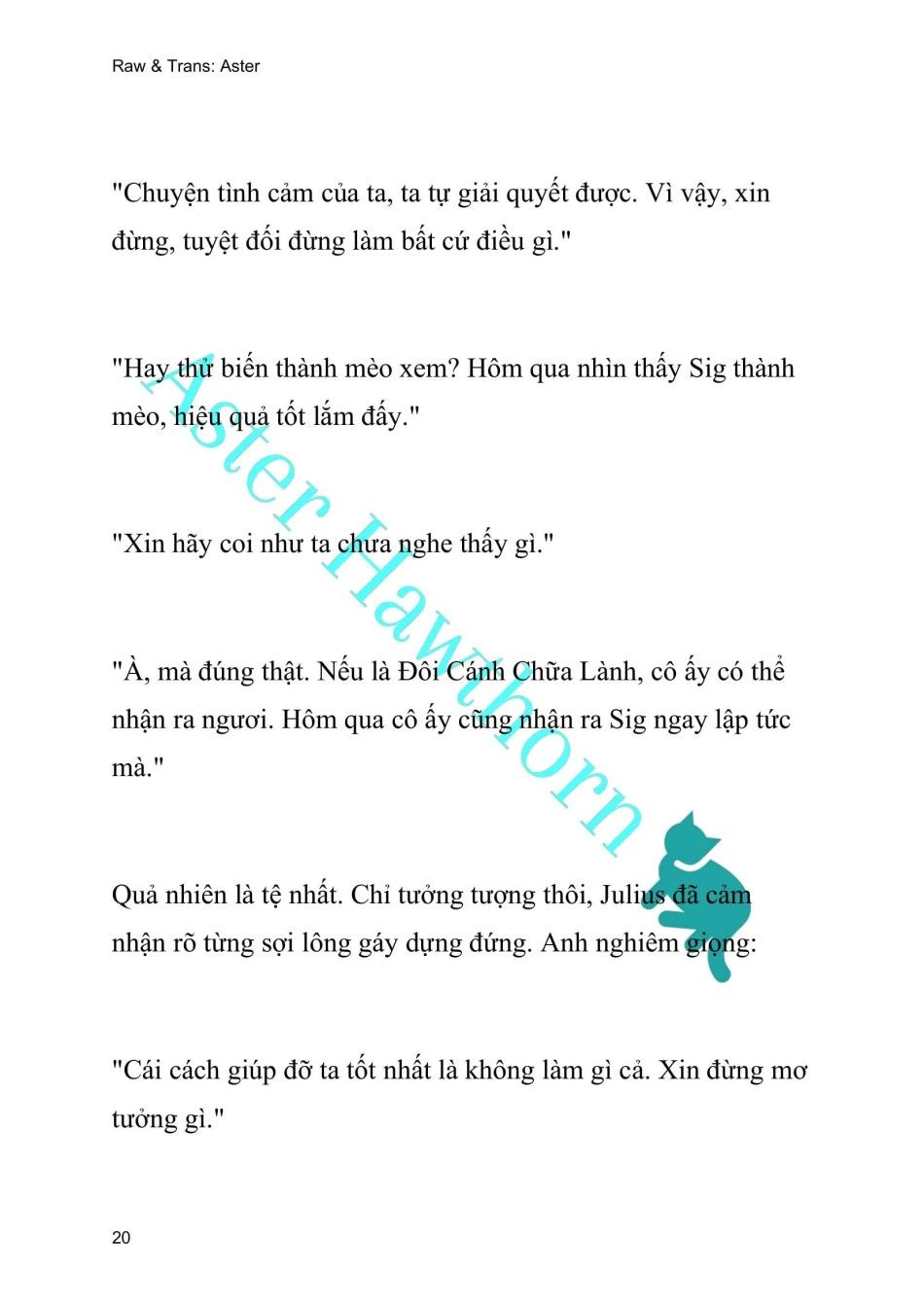 [novel] Ngoại Truyện Cách Để Em Bảo Vệ Anh Chương 112 page 20 - Giả Dược