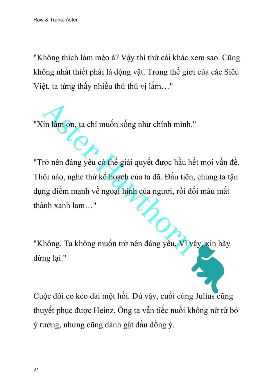 [novel] Ngoại Truyện Cách Để Em Bảo Vệ Anh Chương 112 page 21 - Giả Dược