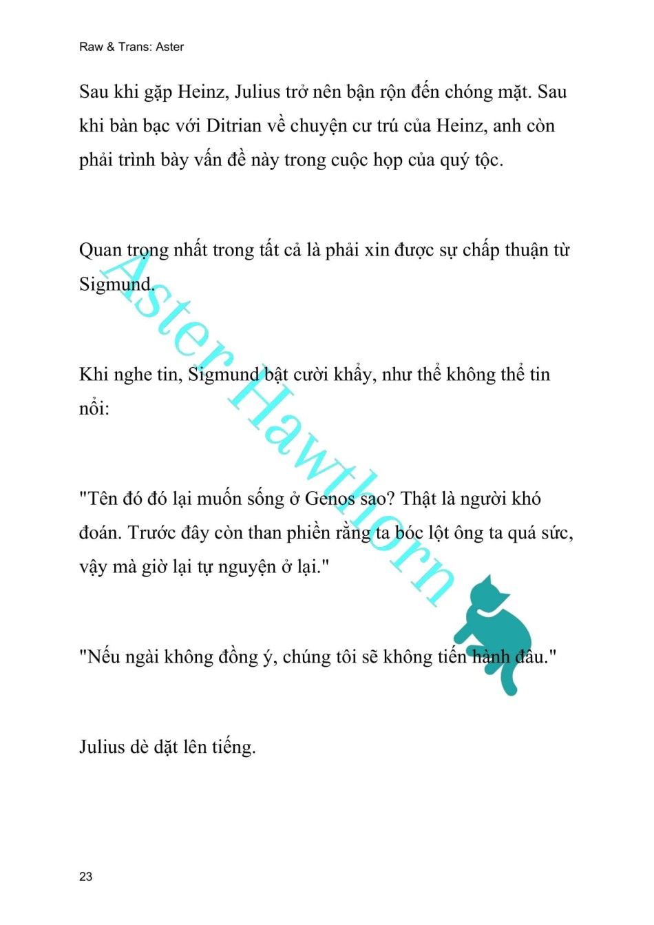 [novel] Ngoại Truyện Cách Để Em Bảo Vệ Anh Chương 112 page 23 - Giả Dược