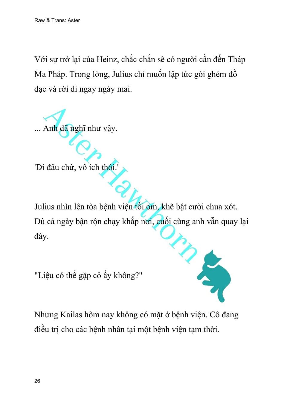 [novel] Ngoại Truyện Cách Để Em Bảo Vệ Anh Chương 112 page 26 - Giả Dược