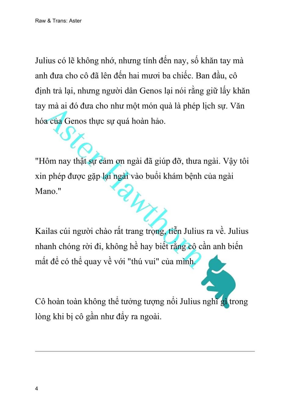 [novel] Ngoại Truyện Cách Để Em Bảo Vệ Anh Chương 112 page 4 - Giả Dược
