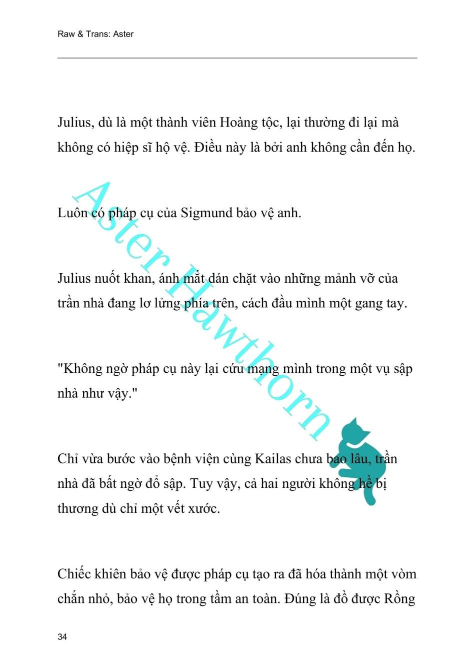 [novel] Ngoại Truyện Cách Để Em Bảo Vệ Anh Chương 112 page 34 - Giả Dược
