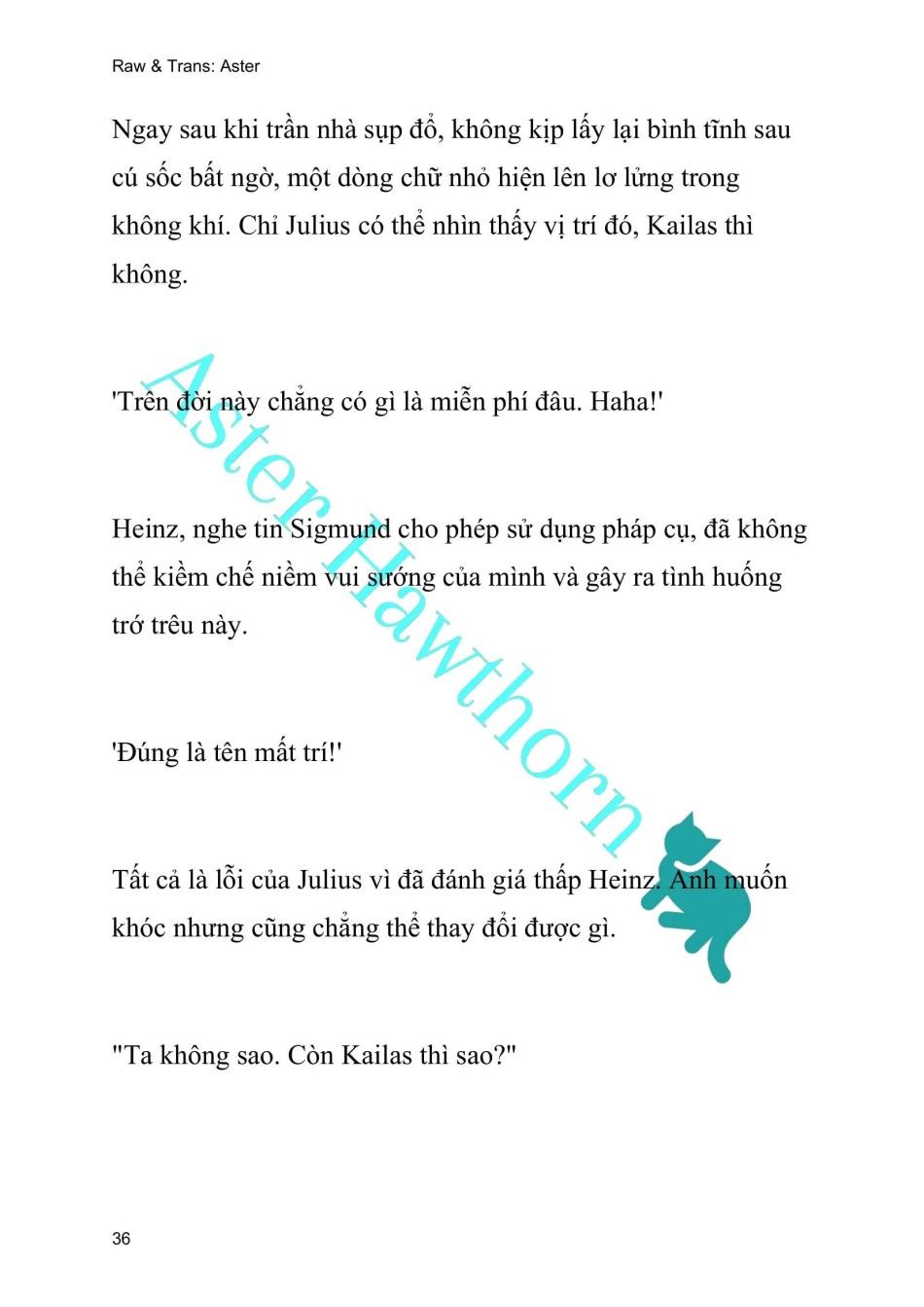[novel] Ngoại Truyện Cách Để Em Bảo Vệ Anh Chương 112 page 36 - Giả Dược