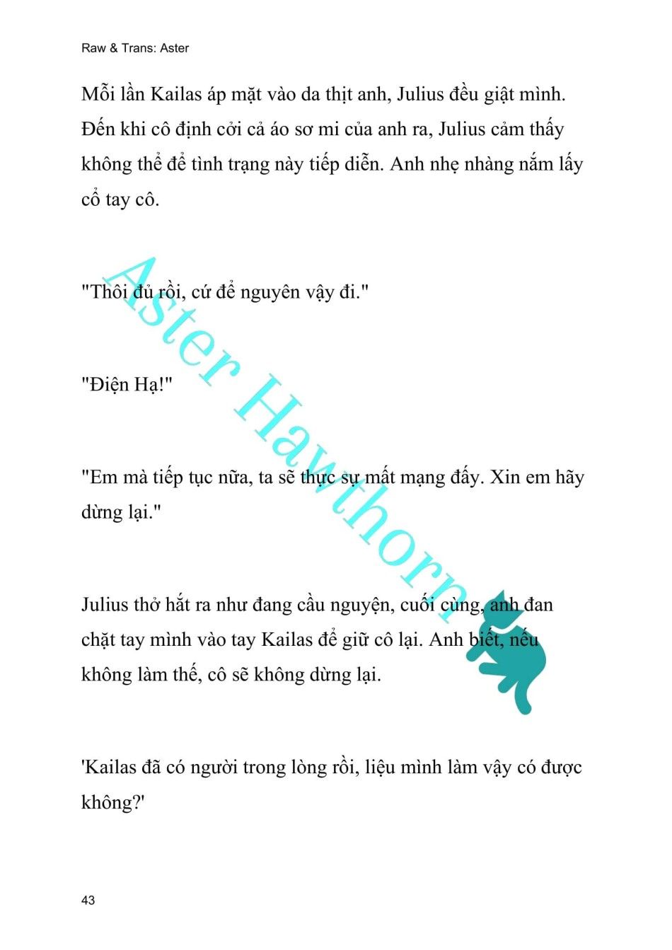 [novel] Ngoại Truyện Cách Để Em Bảo Vệ Anh Chương 112 page 43 - Giả Dược