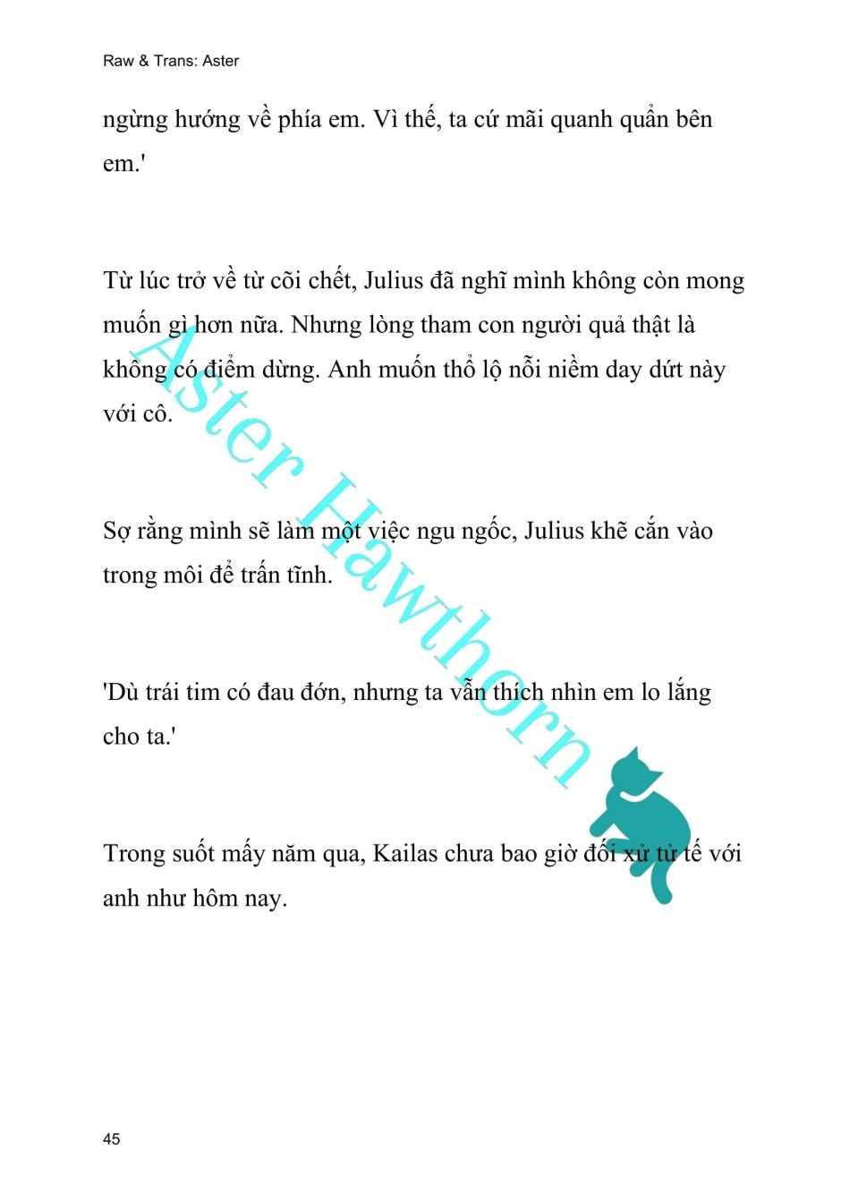 [novel] Ngoại Truyện Cách Để Em Bảo Vệ Anh Chương 112 page 45 - Giả Dược