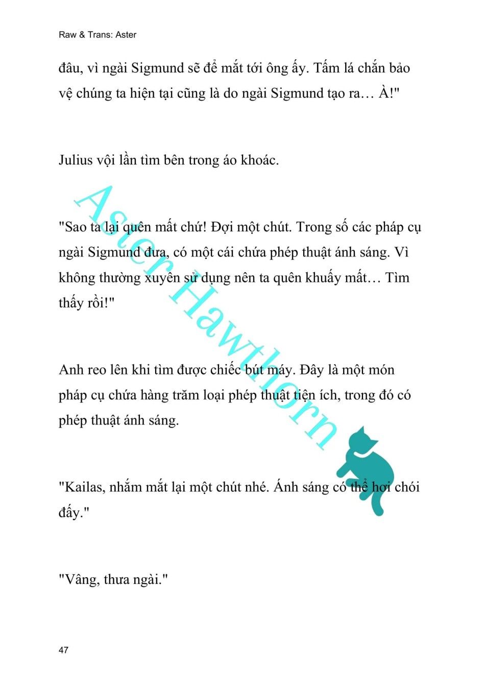 [novel] Ngoại Truyện Cách Để Em Bảo Vệ Anh Chương 112 page 47 - Giả Dược