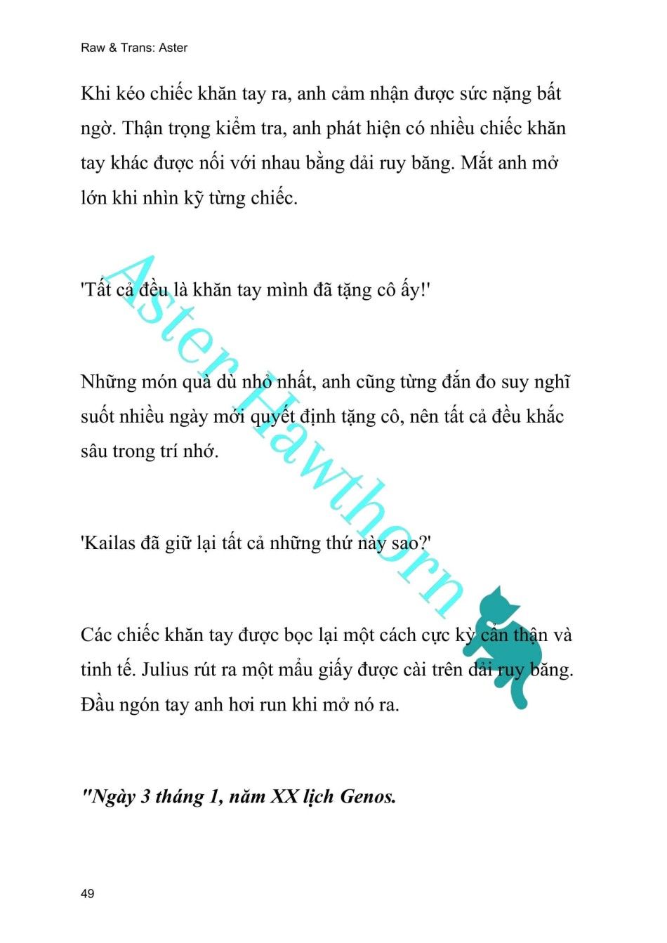 [novel] Ngoại Truyện Cách Để Em Bảo Vệ Anh Chương 112 page 49 - Giả Dược