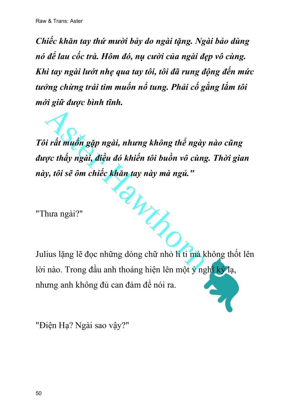 [novel] Ngoại Truyện Cách Để Em Bảo Vệ Anh Chương 112 page 50 - Giả Dược