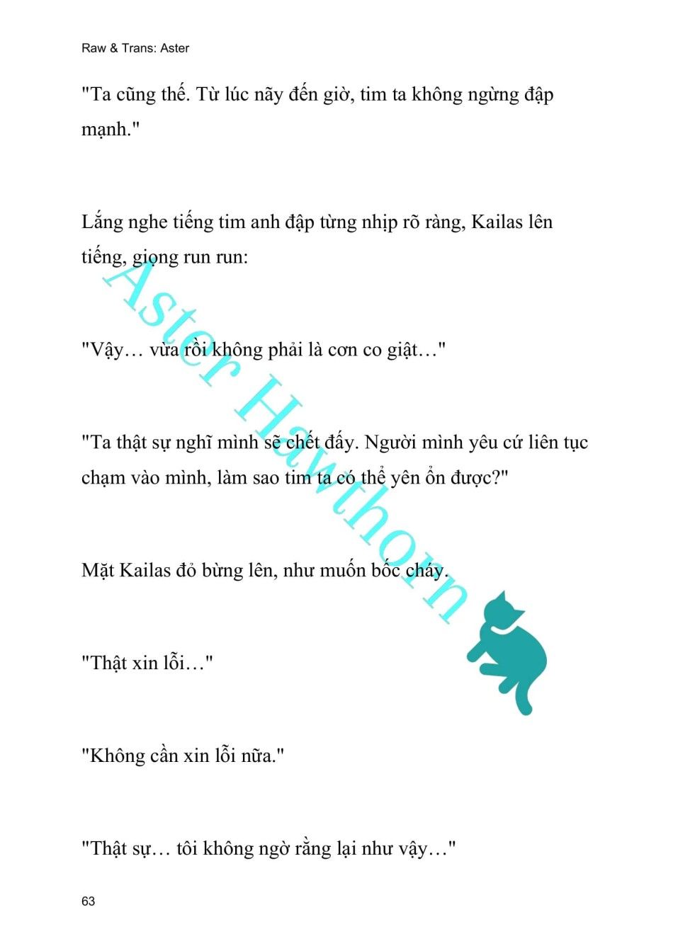 [novel] Ngoại Truyện Cách Để Em Bảo Vệ Anh Chương 112 page 63 - Giả Dược