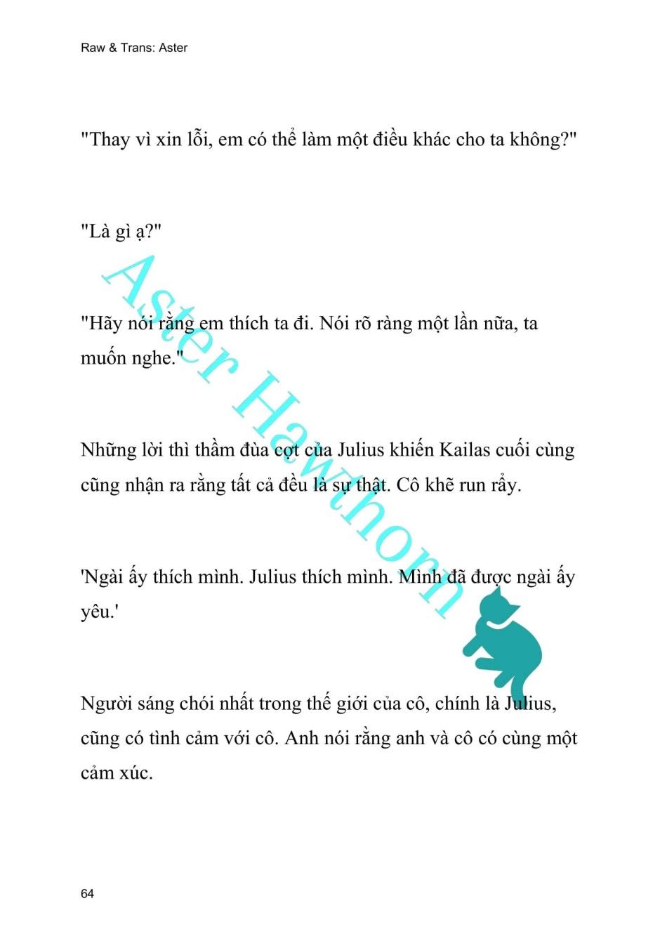 [novel] Ngoại Truyện Cách Để Em Bảo Vệ Anh Chương 112 page 64 - Giả Dược