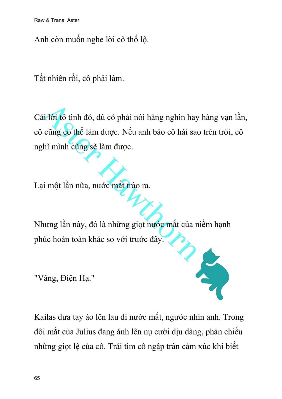 [novel] Ngoại Truyện Cách Để Em Bảo Vệ Anh Chương 112 page 65 - Giả Dược