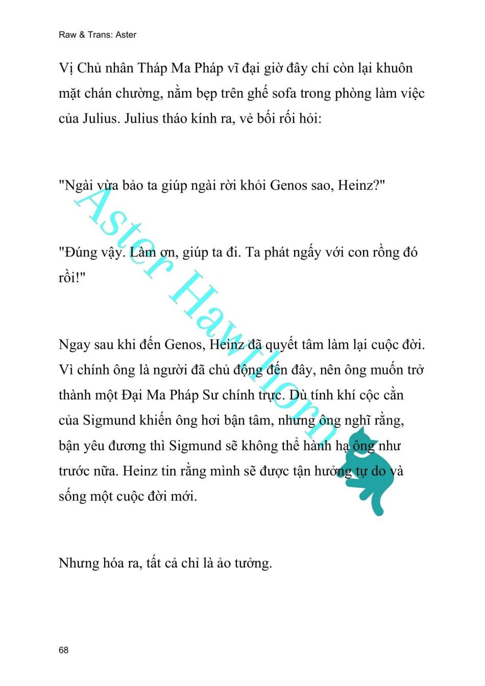 [novel] Ngoại Truyện Cách Để Em Bảo Vệ Anh Chương 112 page 68 - Giả Dược