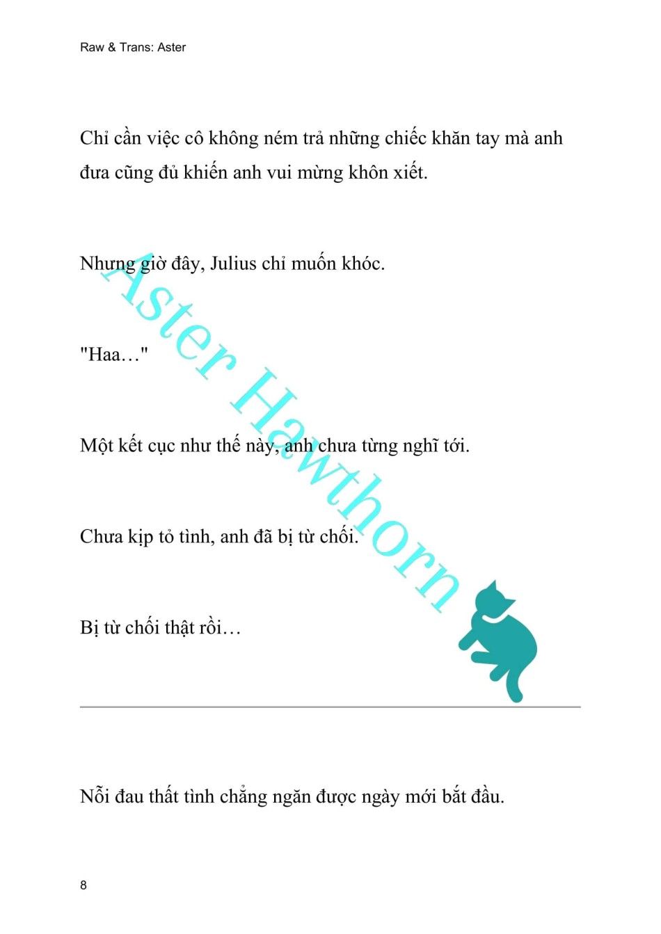 [novel] Ngoại Truyện Cách Để Em Bảo Vệ Anh Chương 112 page 8 - Giả Dược