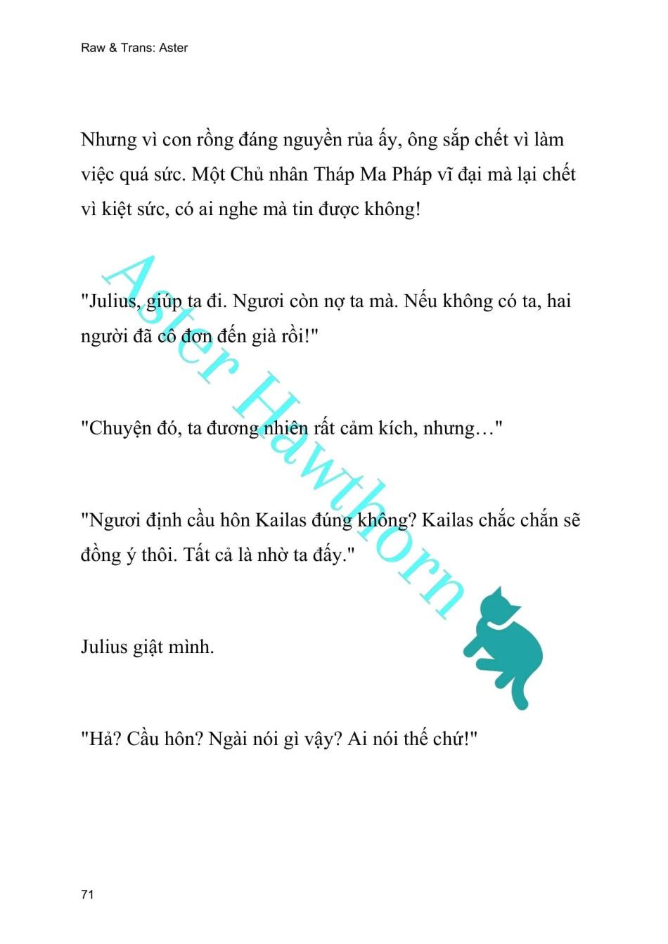 [novel] Ngoại Truyện Cách Để Em Bảo Vệ Anh Chương 112 page 71 - Giả Dược