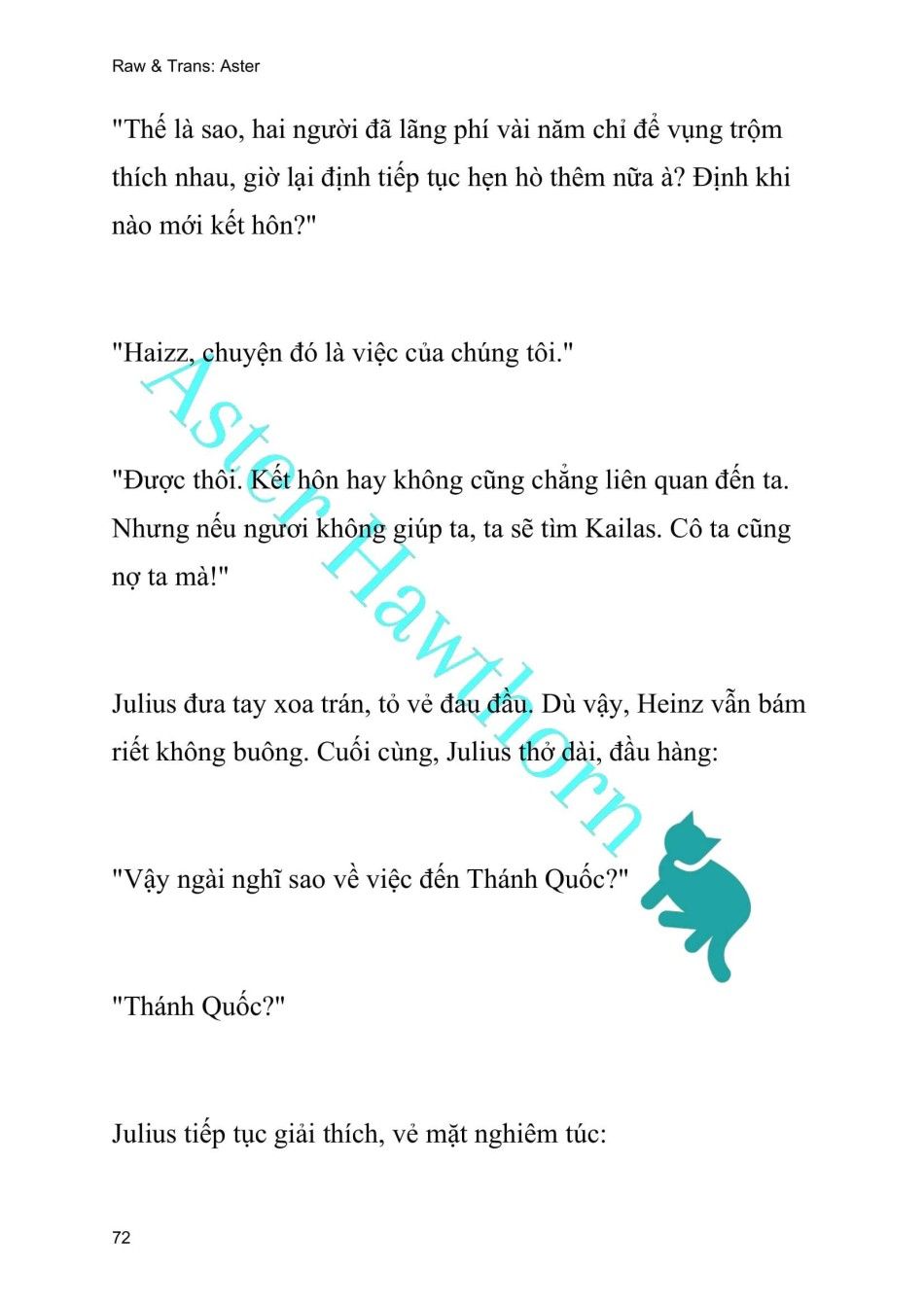 [novel] Ngoại Truyện Cách Để Em Bảo Vệ Anh Chương 112 page 72 - Giả Dược