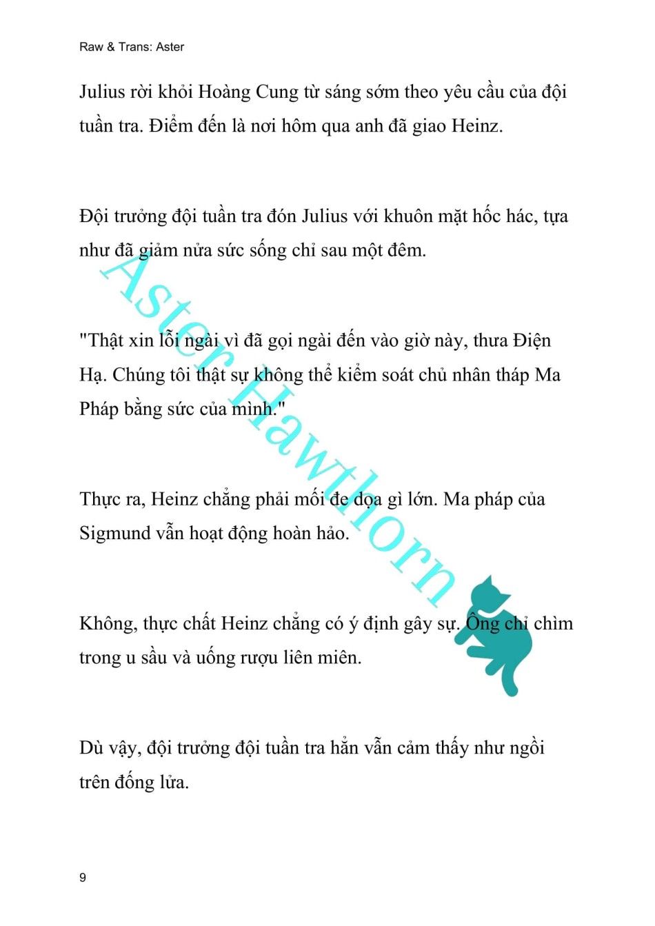 [novel] Ngoại Truyện Cách Để Em Bảo Vệ Anh Chương 112 page 9 - Giả Dược