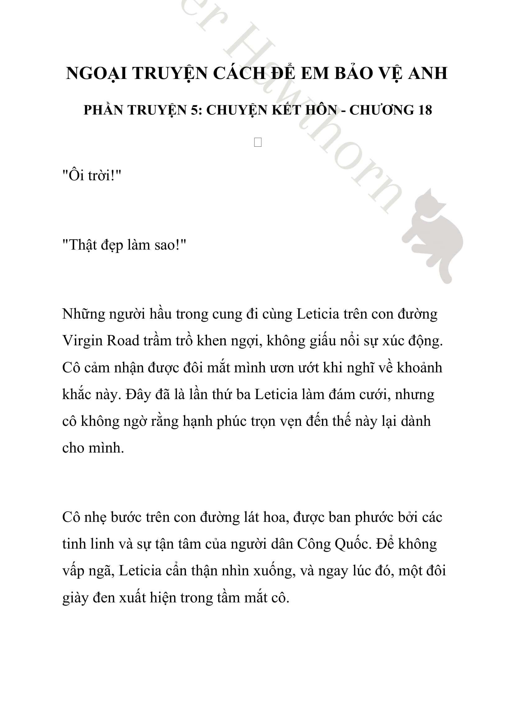 [novel] Ngoại Truyện Cách Để Em Bảo Vệ Anh Chương 18 page 1 - Giả Dược