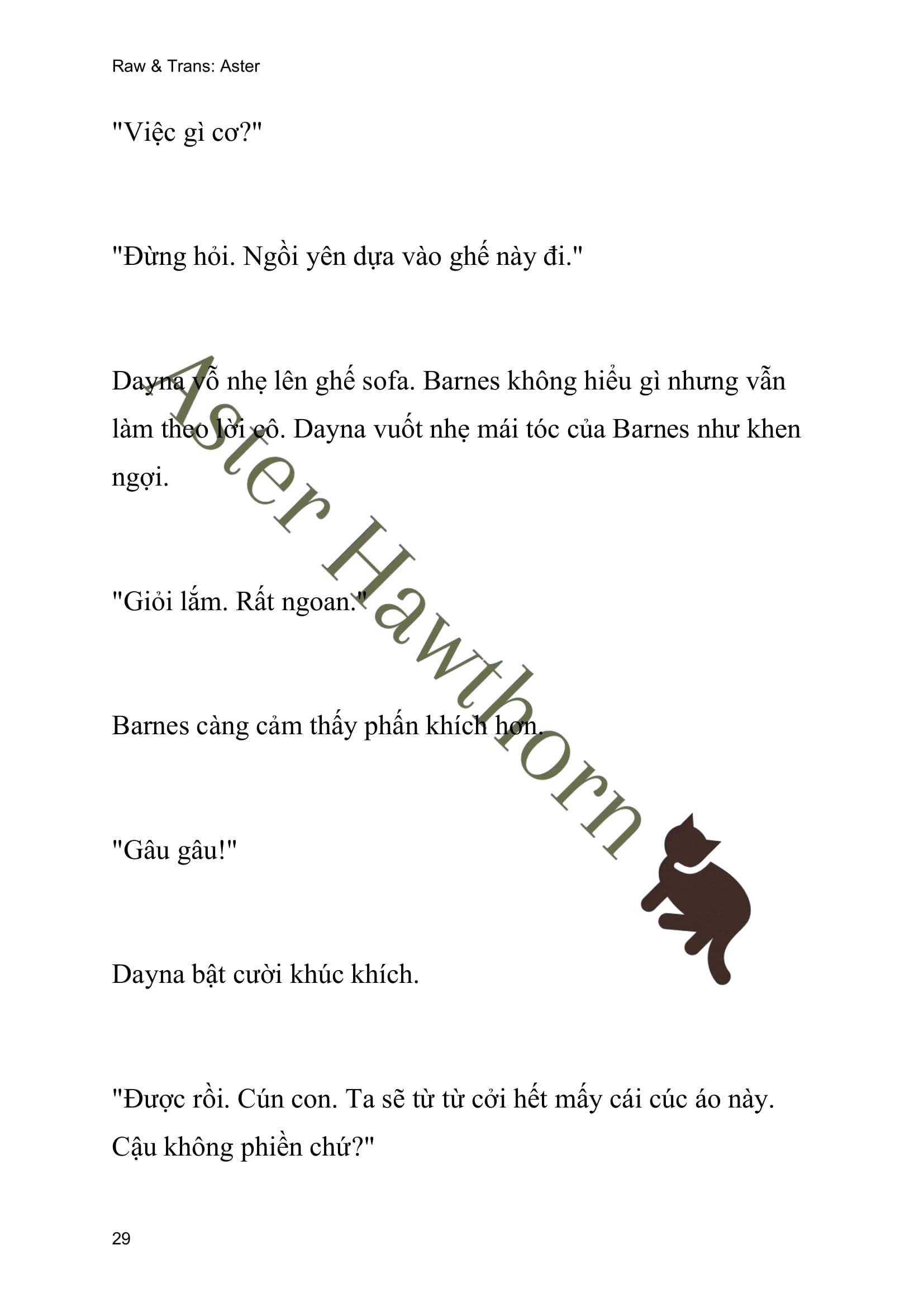 [novel] Ngoại Truyện Cách Để Em Bảo Vệ Anh Chương 30 page 30 - Giả Dược