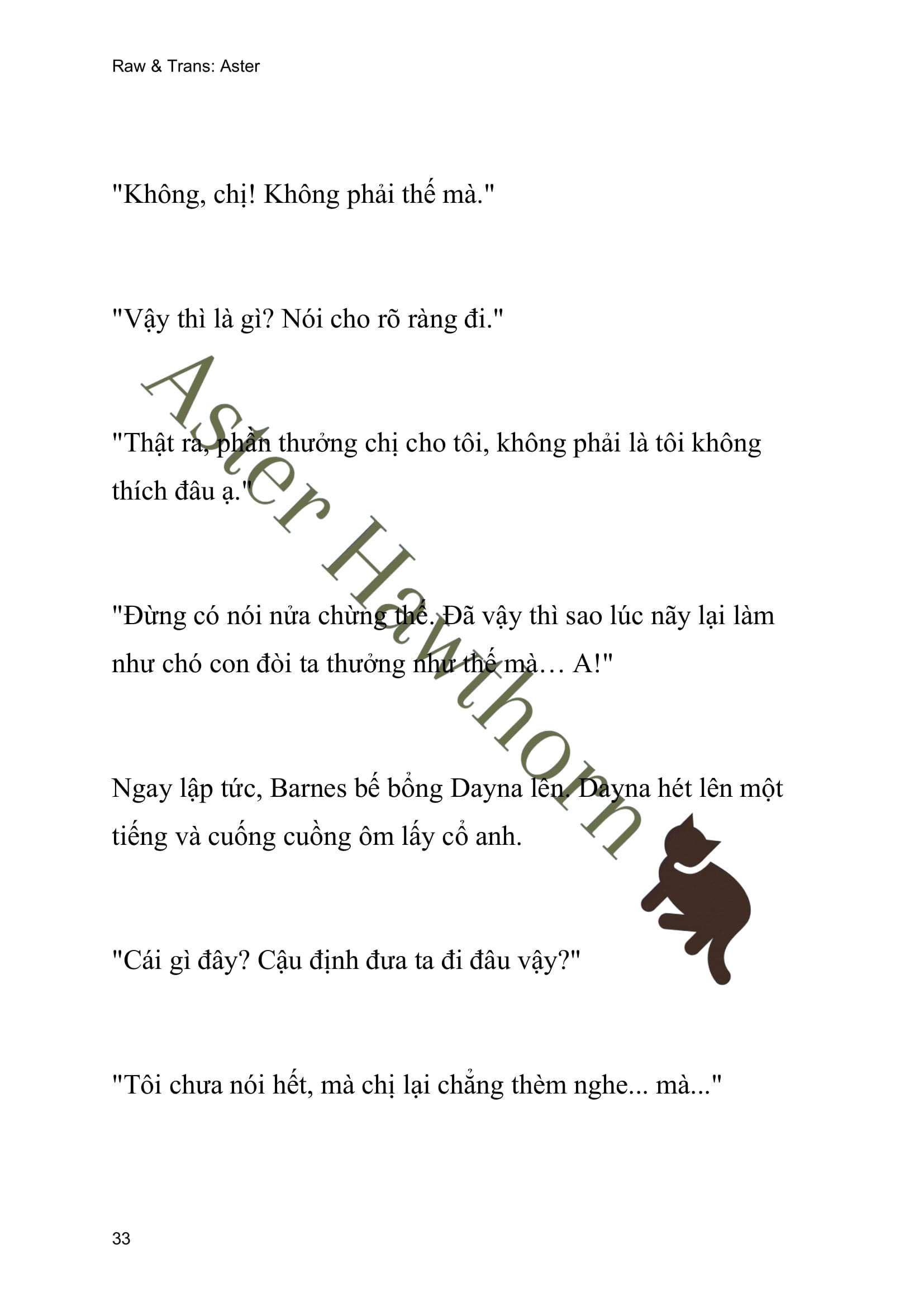 [novel] Ngoại Truyện Cách Để Em Bảo Vệ Anh Chương 30 page 34 - Giả Dược