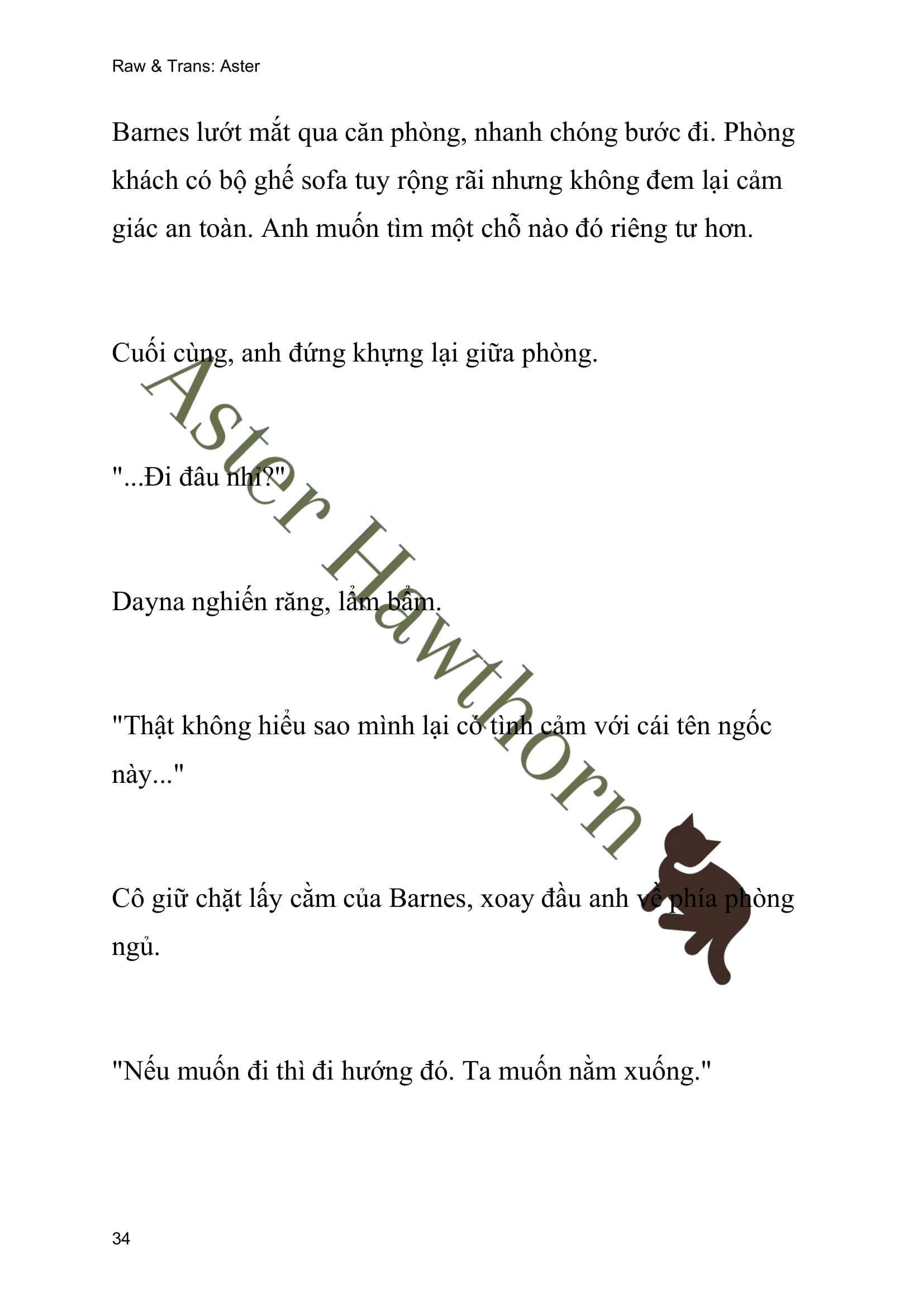 [novel] Ngoại Truyện Cách Để Em Bảo Vệ Anh Chương 30 page 35 - Giả Dược