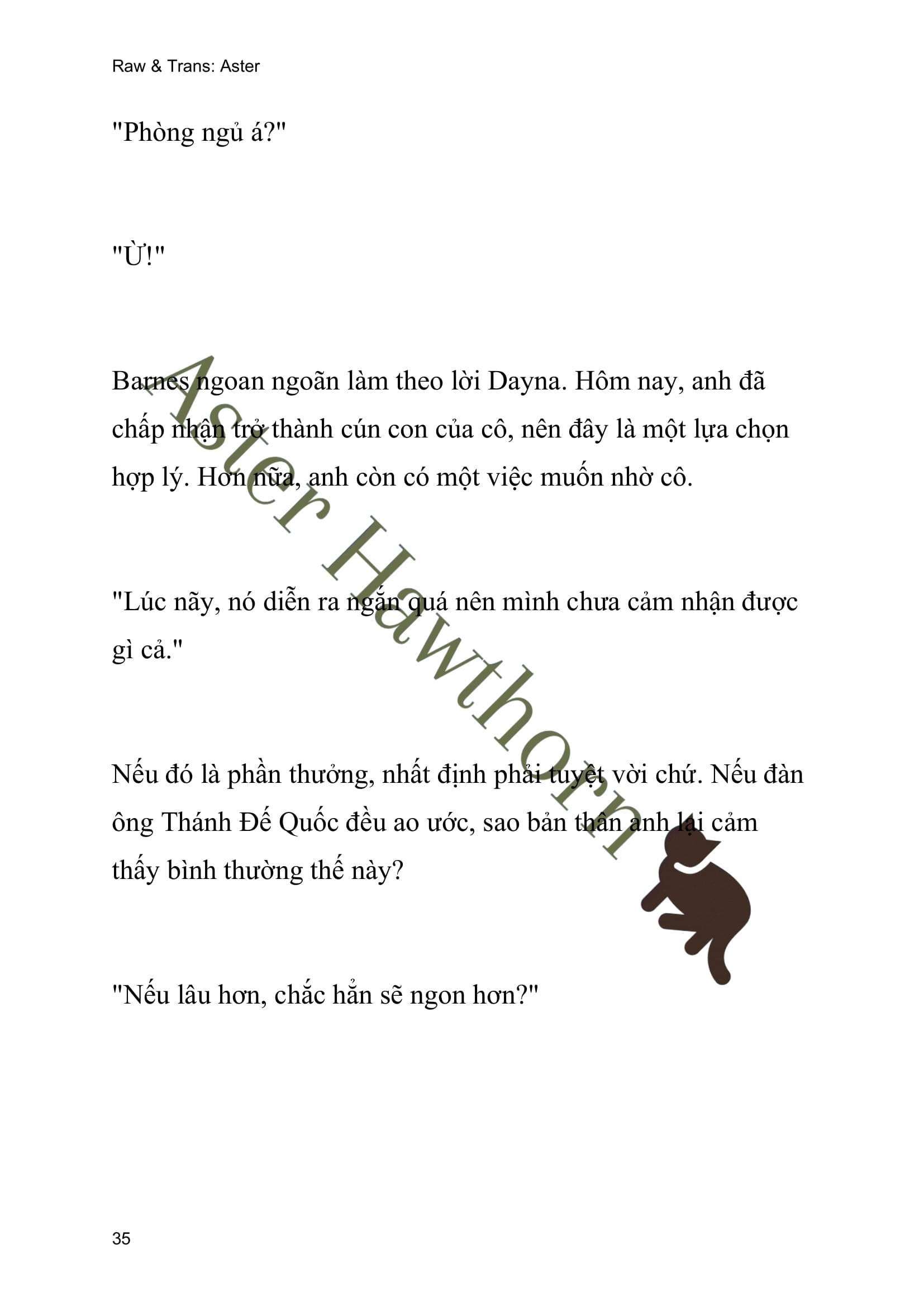 [novel] Ngoại Truyện Cách Để Em Bảo Vệ Anh Chương 30 page 36 - Giả Dược