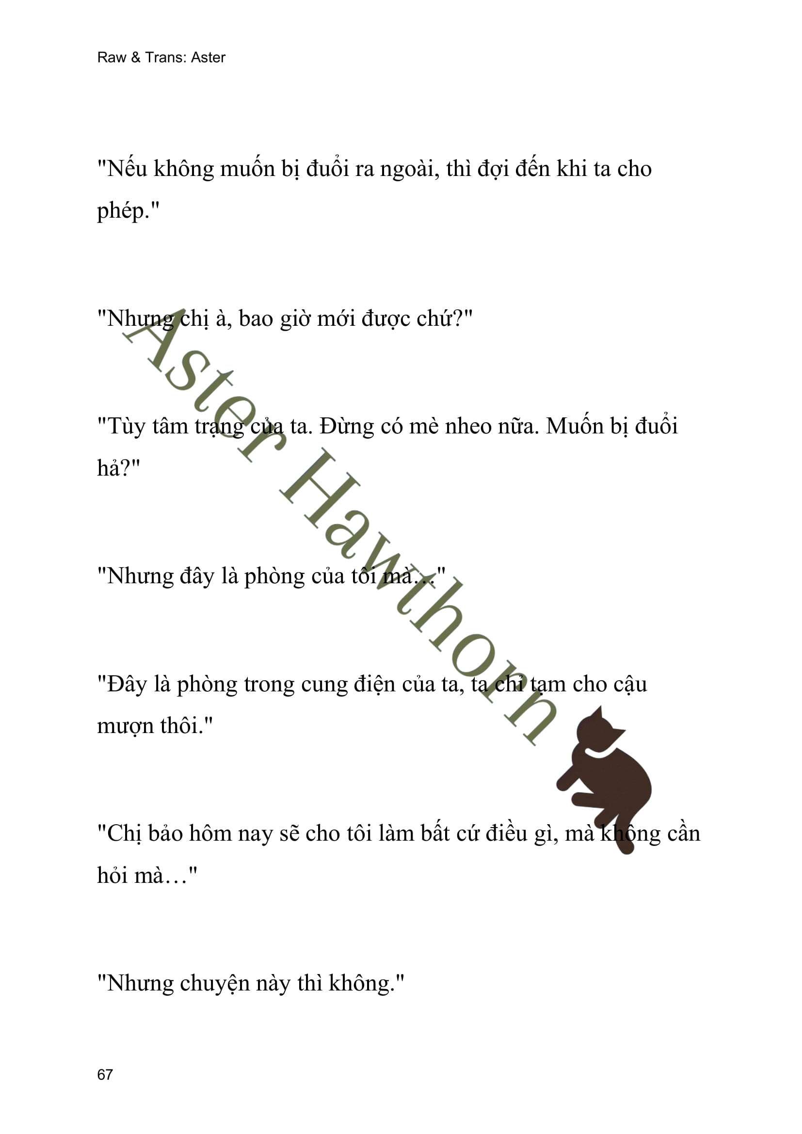 [novel] Ngoại Truyện Cách Để Em Bảo Vệ Anh Chương 30 page 68 - Giả Dược