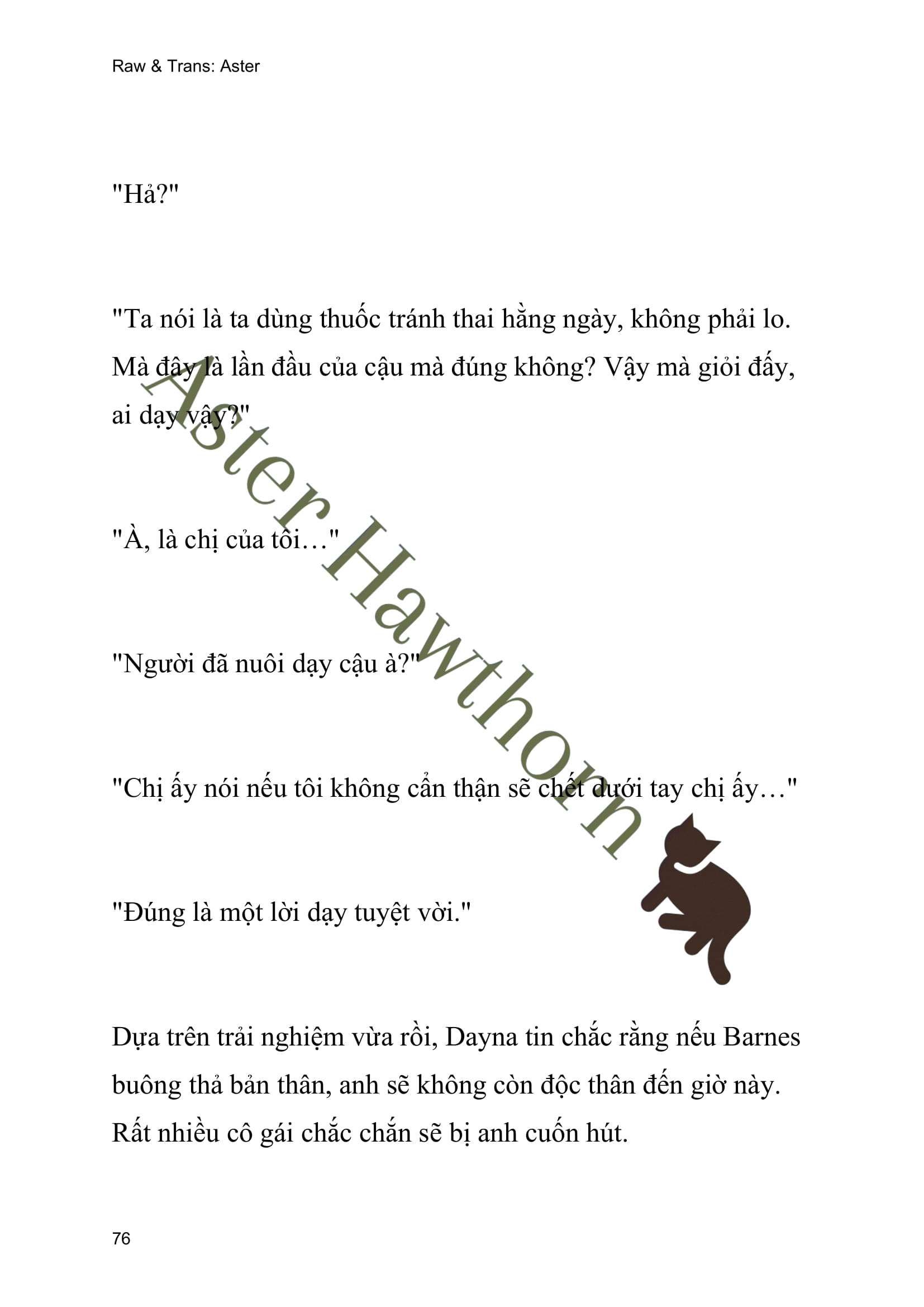 [novel] Ngoại Truyện Cách Để Em Bảo Vệ Anh Chương 30 page 77 - Giả Dược