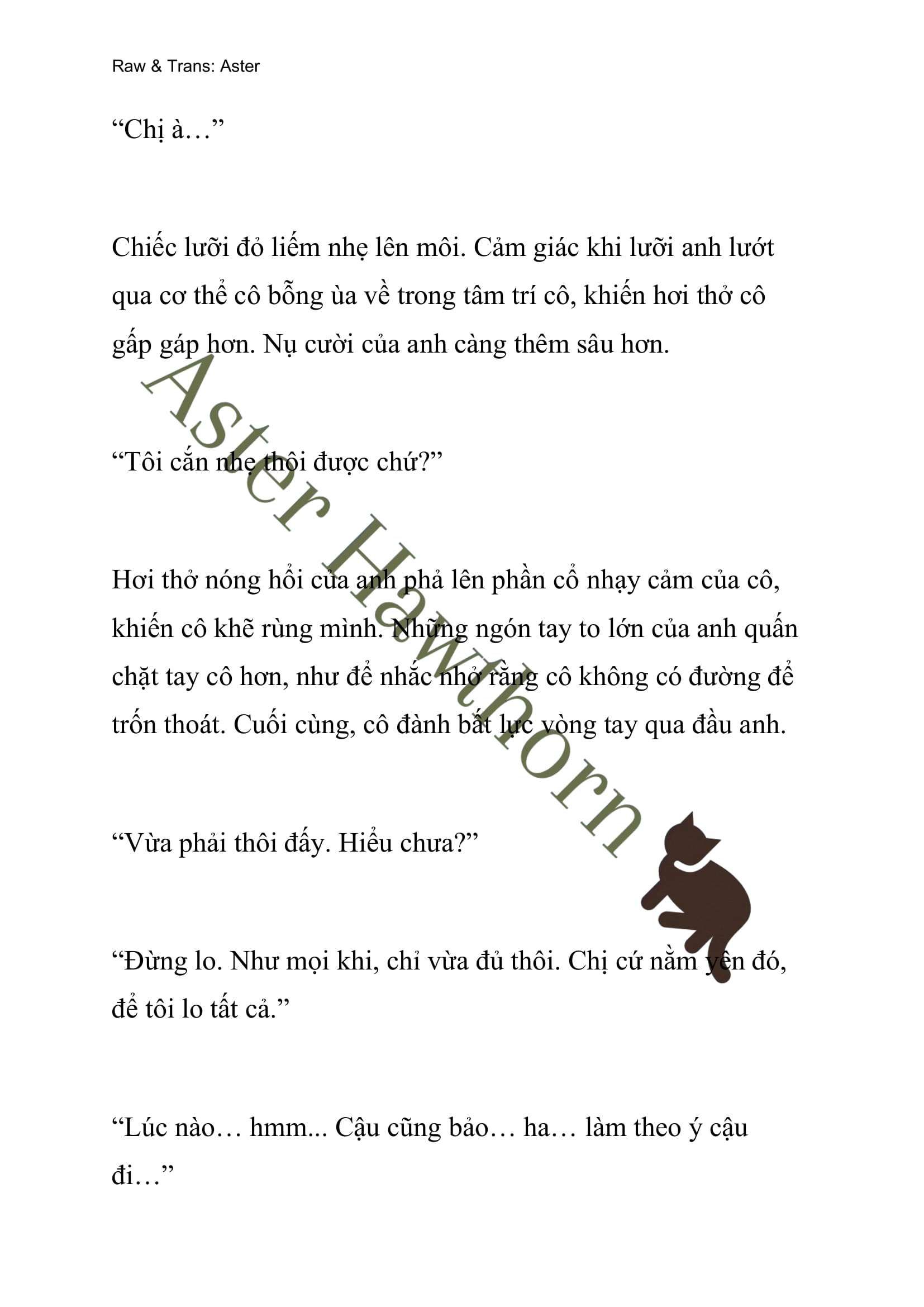 [novel] Ngoại Truyện Cách Để Em Bảo Vệ Anh Chương 33 page 8 - Giả Dược