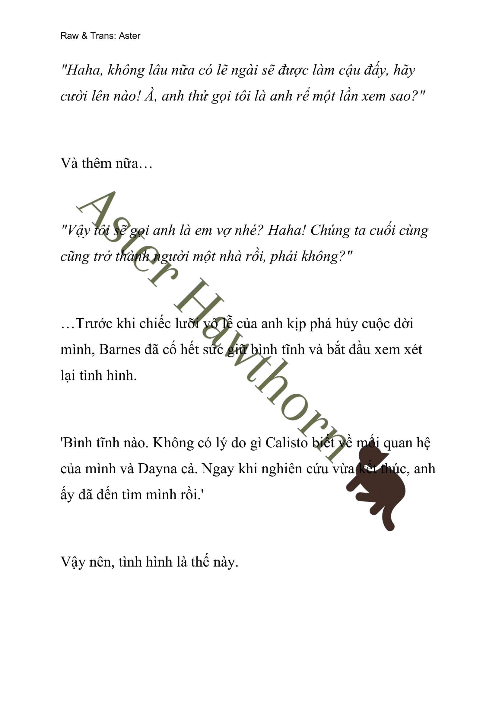 [novel] Ngoại Truyện Cách Để Em Bảo Vệ Anh Chương 38 page 4 - Giả Dược