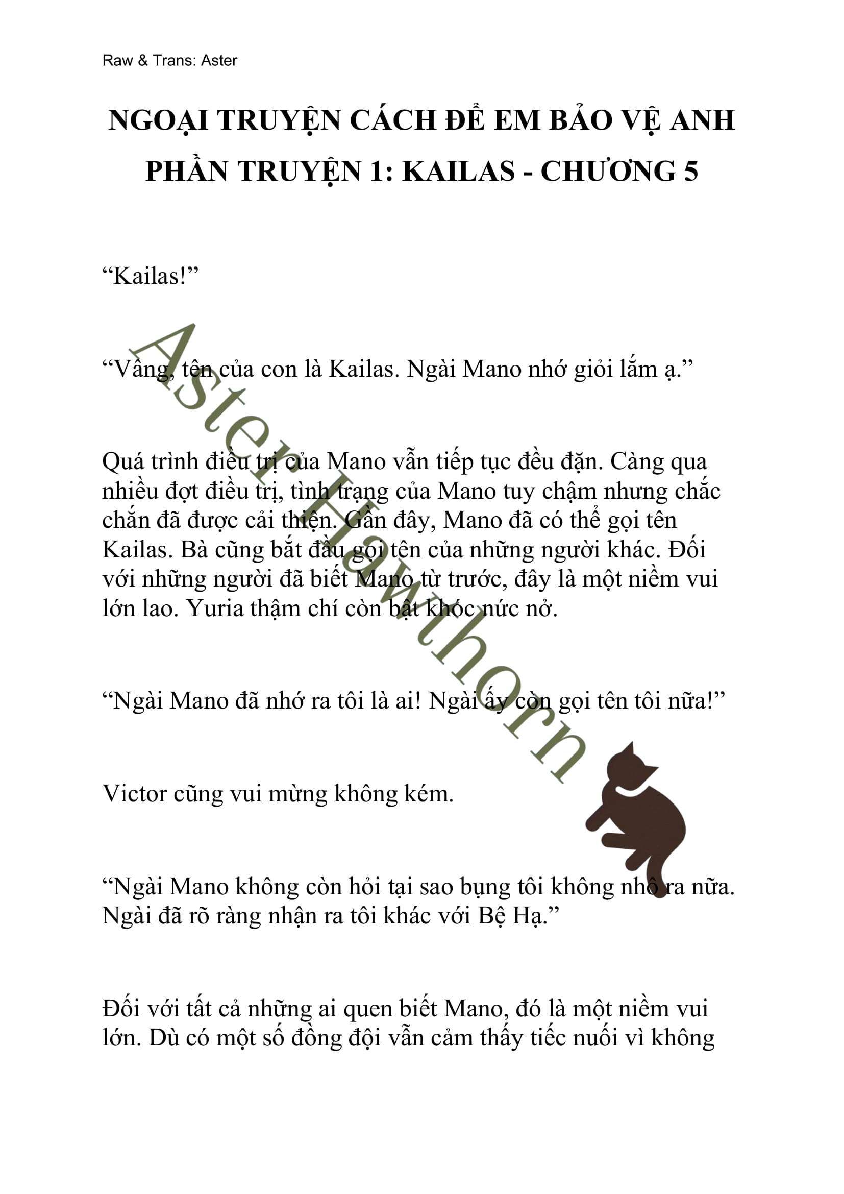 [novel] Ngoại Truyện Cách Để Em Bảo Vệ Anh Chương 5 page 1 - Giả Dược