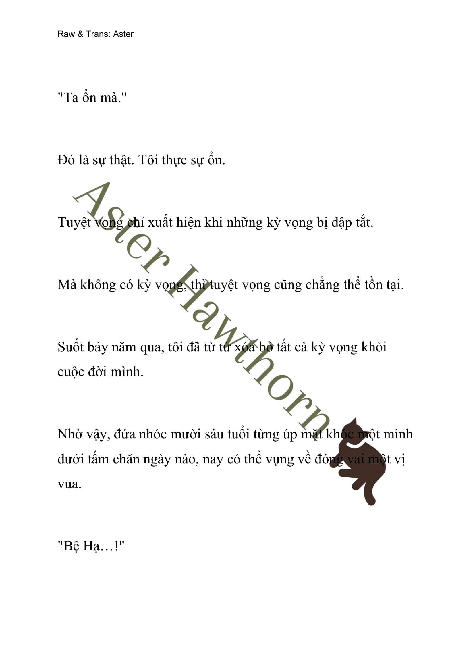 [novel] Ngoại Truyện Cách Để Em Bảo Vệ Anh Chương 55 page 6 - Giả Dược