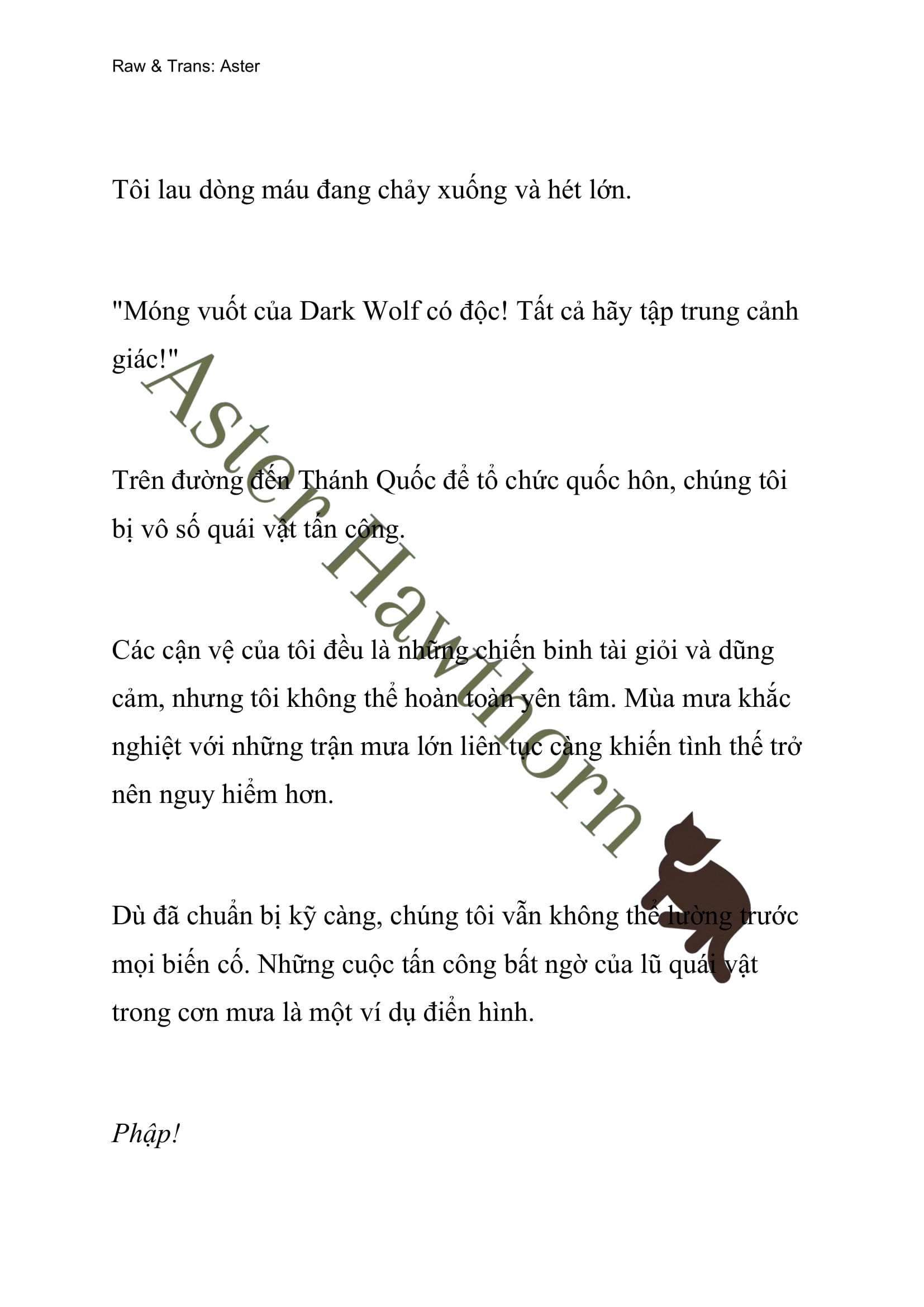 [novel] Ngoại Truyện Cách Để Em Bảo Vệ Anh Chương 55 page 8 - Giả Dược