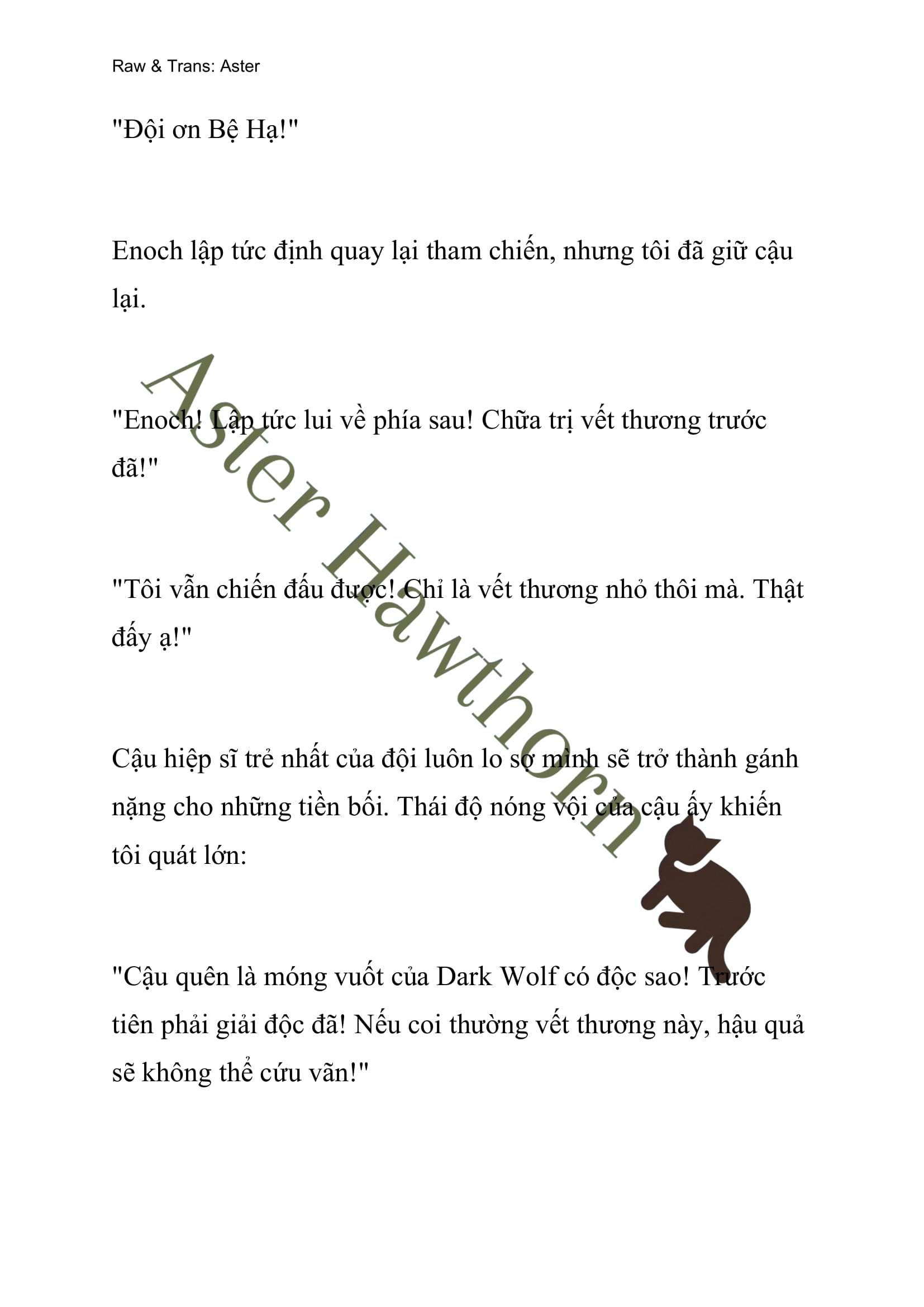 [novel] Ngoại Truyện Cách Để Em Bảo Vệ Anh Chương 55 page 10 - Giả Dược