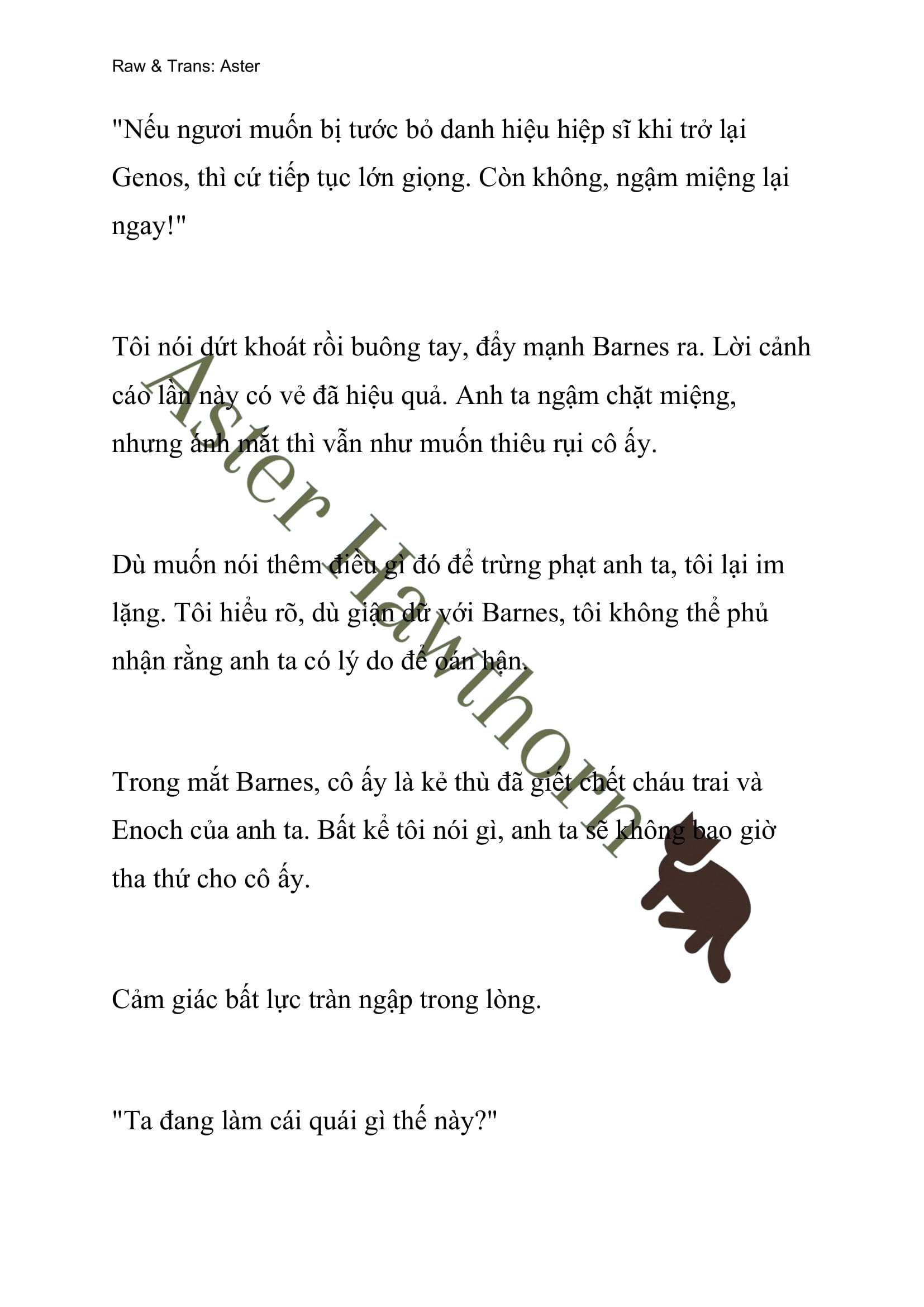 [novel] Ngoại Truyện Cách Để Em Bảo Vệ Anh Chương 60 page 11 - Giả Dược
