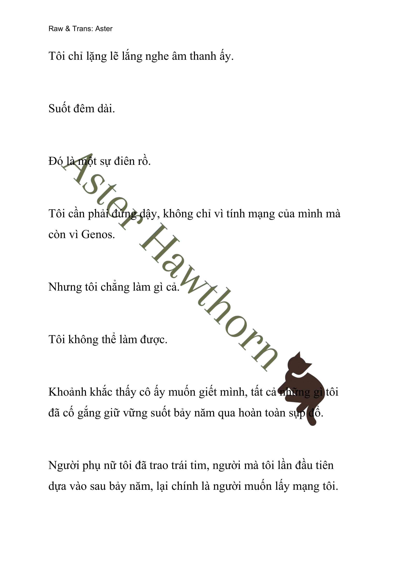 [novel] Ngoại Truyện Cách Để Em Bảo Vệ Anh Chương 61 page 16 - Giả Dược