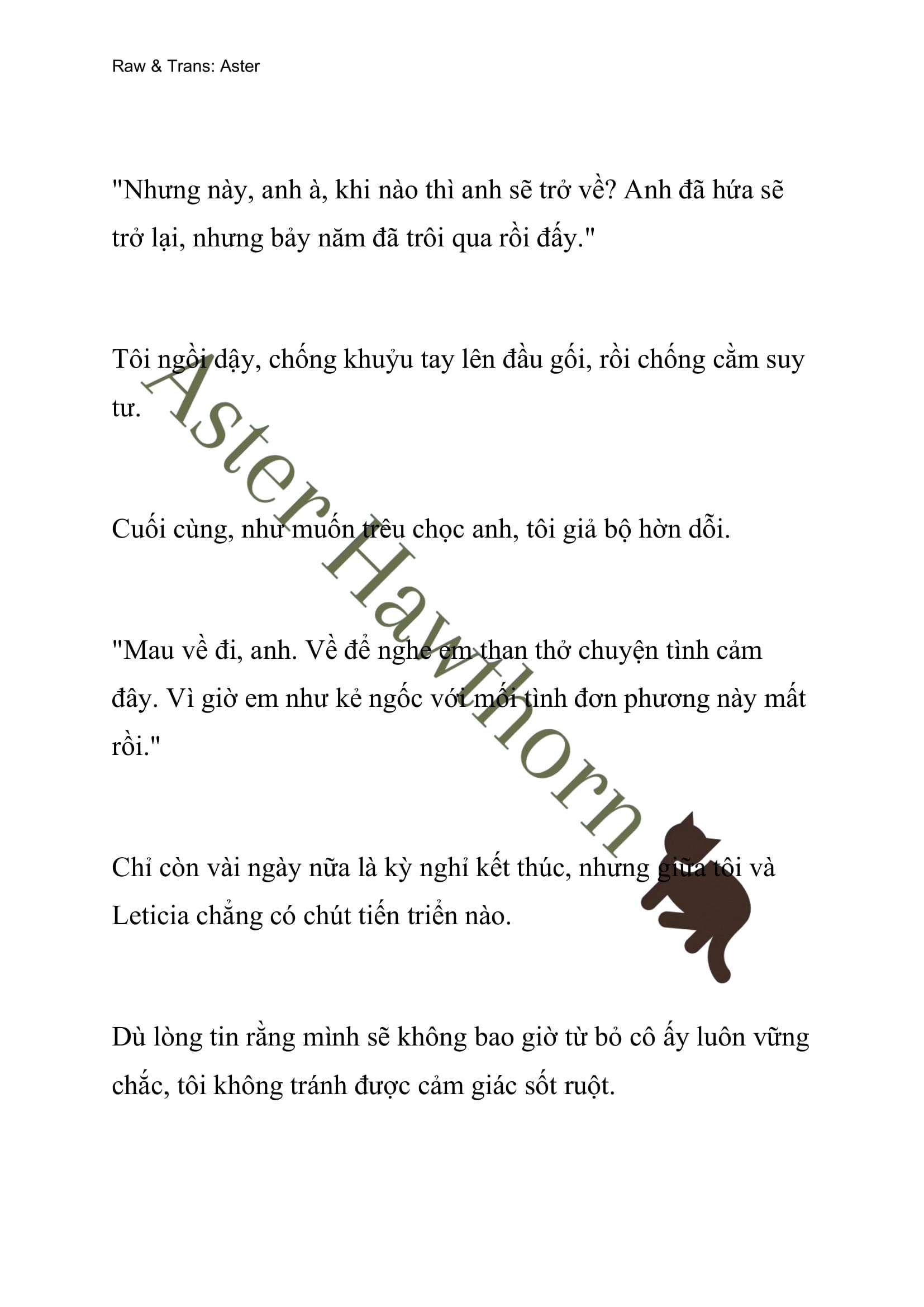 [novel] Ngoại Truyện Cách Để Em Bảo Vệ Anh Chương 66 page 3 - Giả Dược