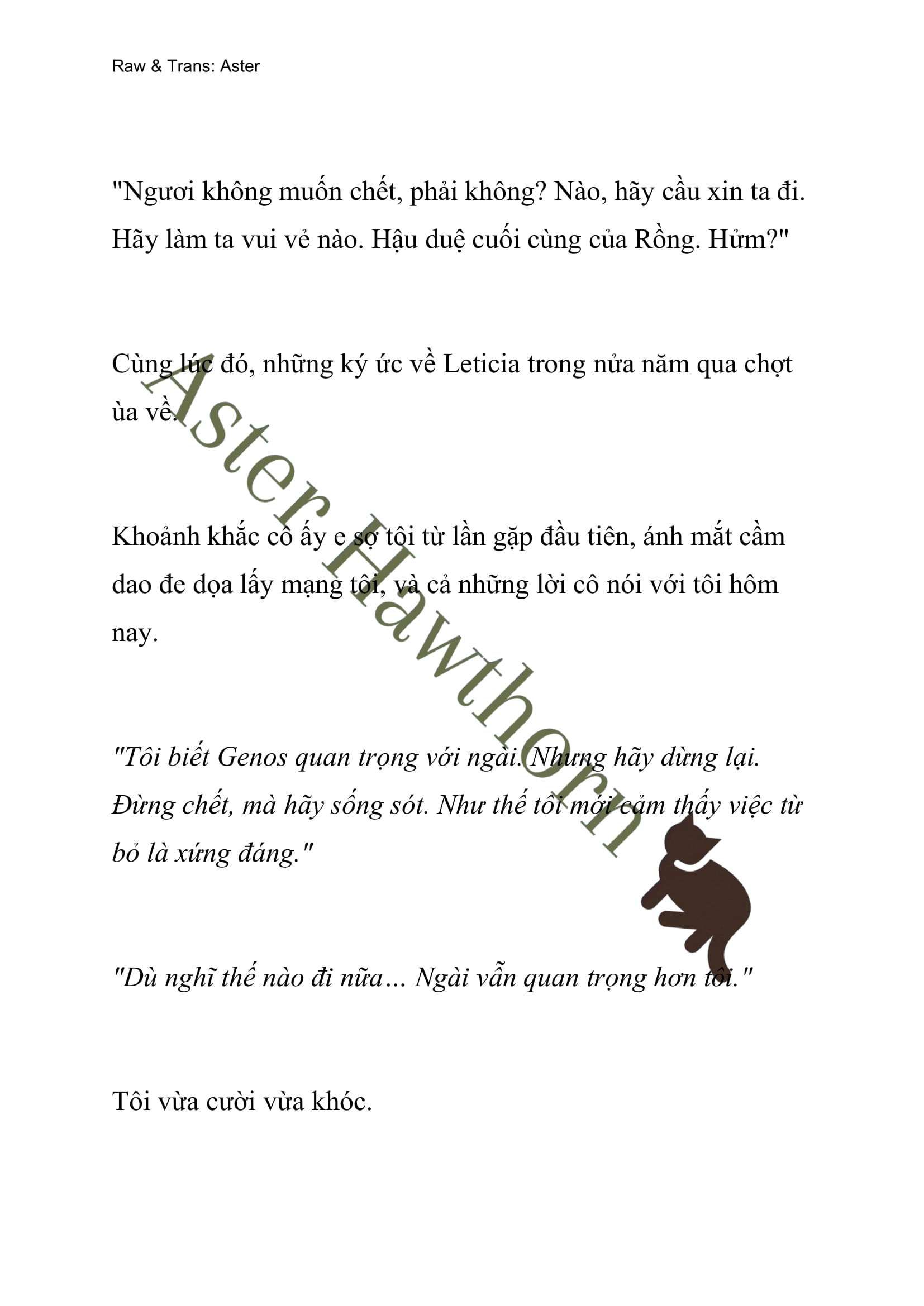 [novel] Ngoại Truyện Cách Để Em Bảo Vệ Anh Chương 70 page 20 - Giả Dược