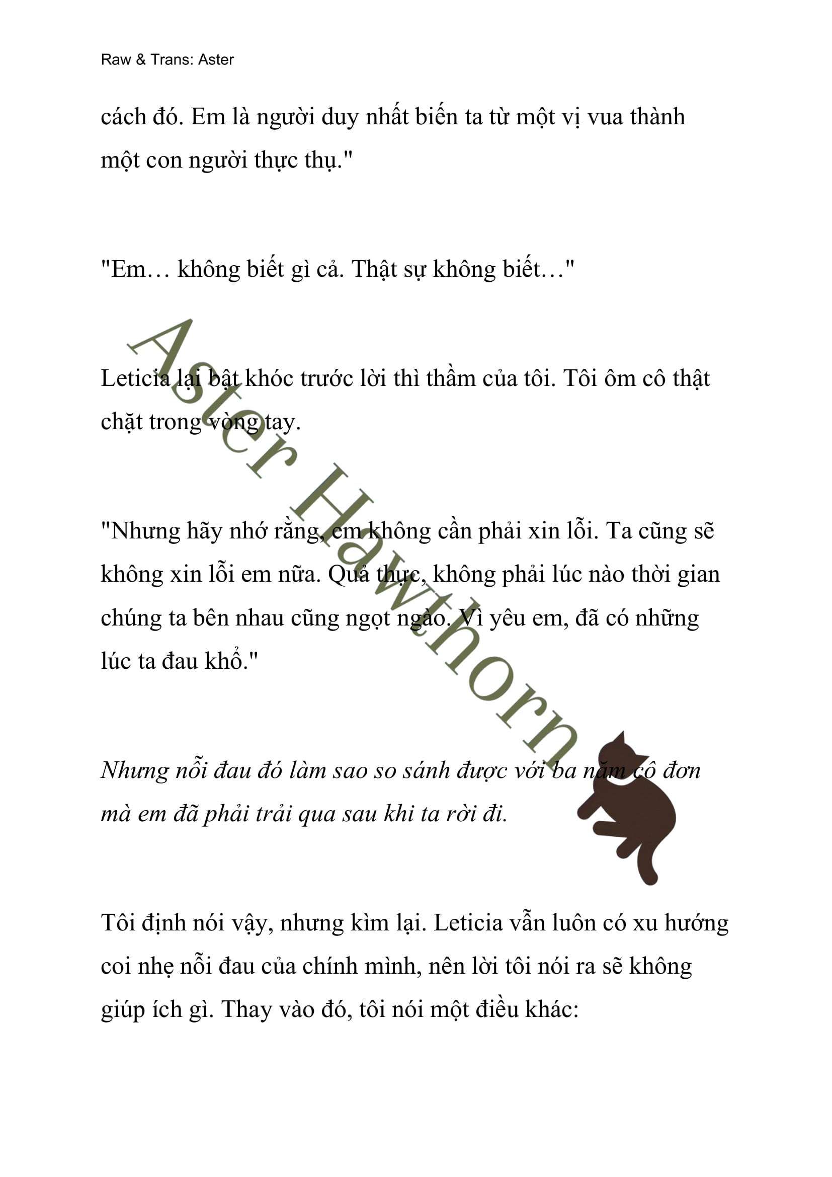 [novel] Ngoại Truyện Cách Để Em Bảo Vệ Anh Chương 75 page 4 - Giả Dược