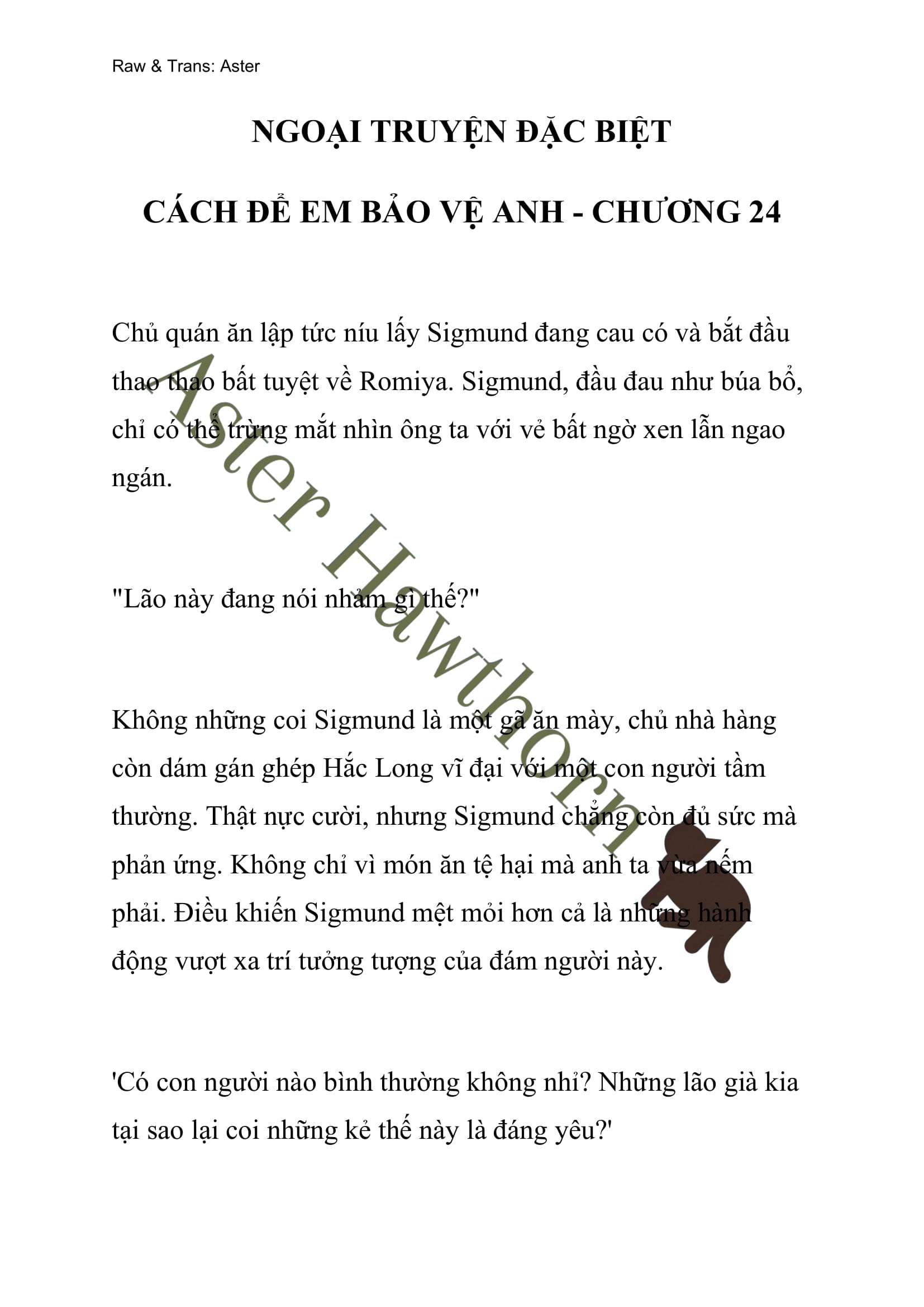 [novel] Ngoại Truyện Cách Để Em Bảo Vệ Anh Chương 78 page 1 - Giả Dược