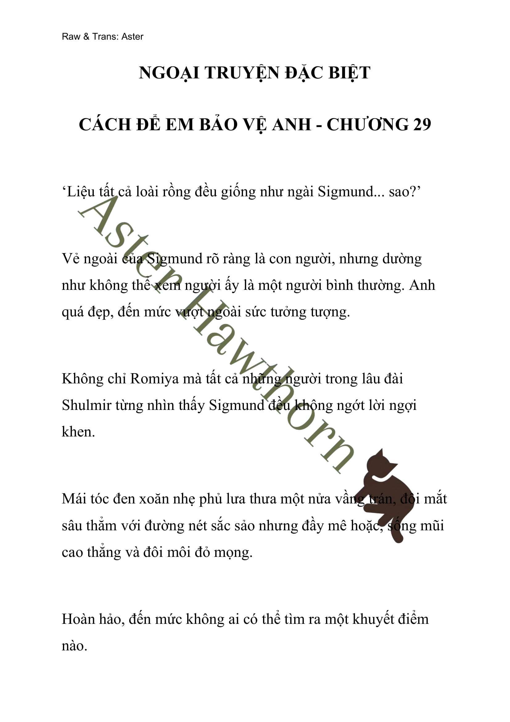 [novel] Ngoại Truyện Cách Để Em Bảo Vệ Anh Chương 83 page 1 - Giả Dược