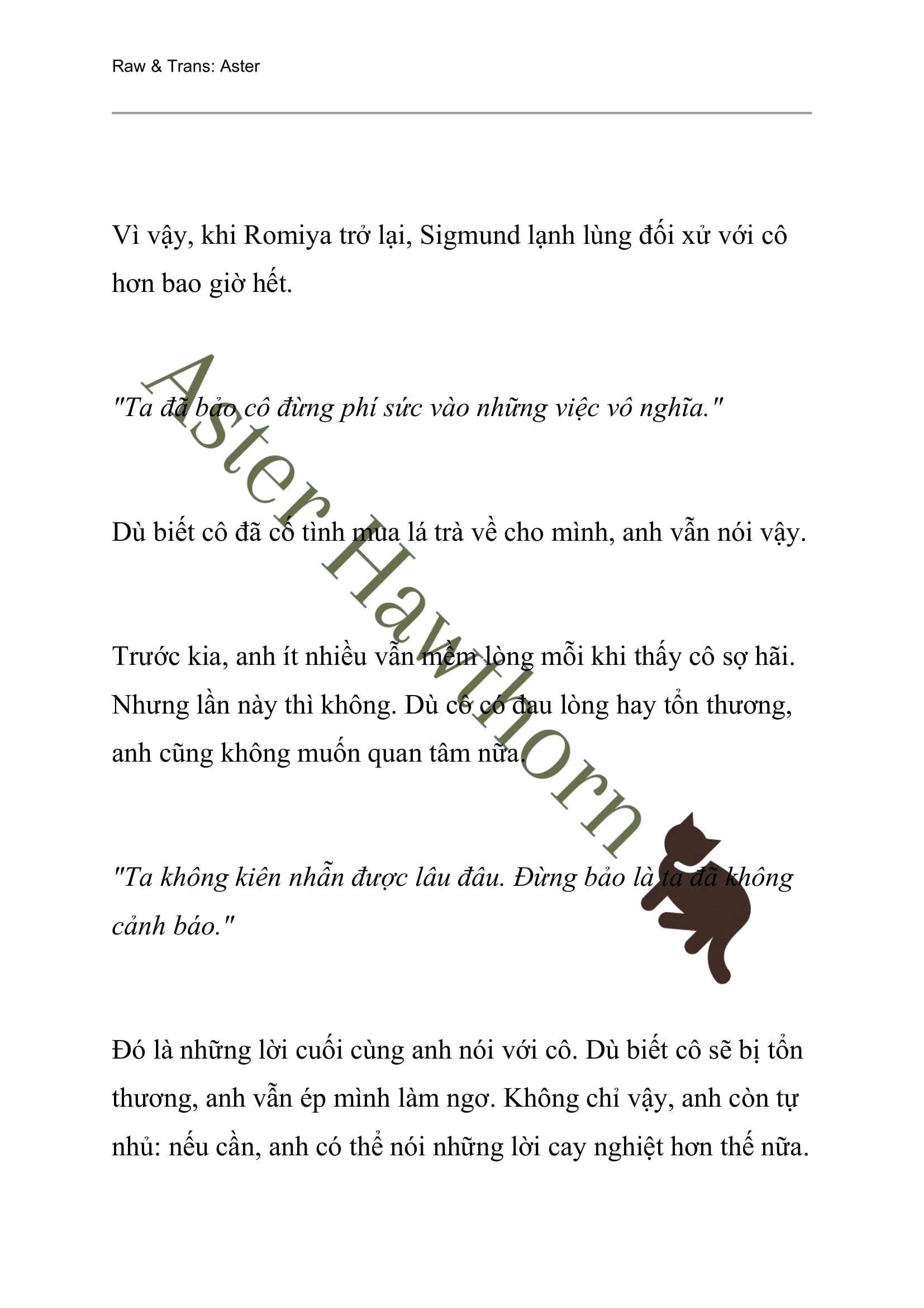 [novel] Ngoại Truyện Cách Để Em Bảo Vệ Anh Chương 86 page 8 - Giả Dược