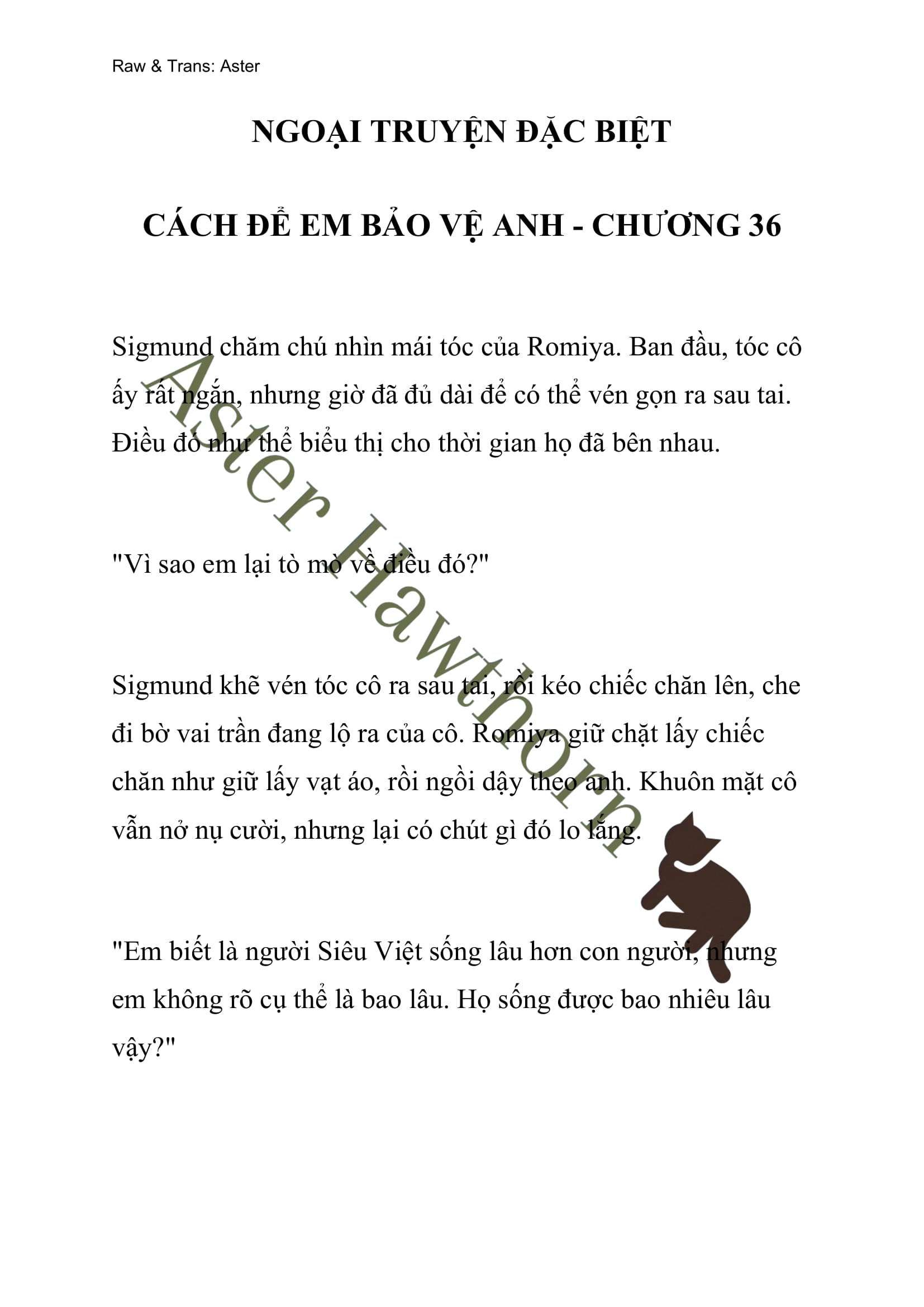 [novel] Ngoại Truyện Cách Để Em Bảo Vệ Anh Chương 90 page 1 - Giả Dược