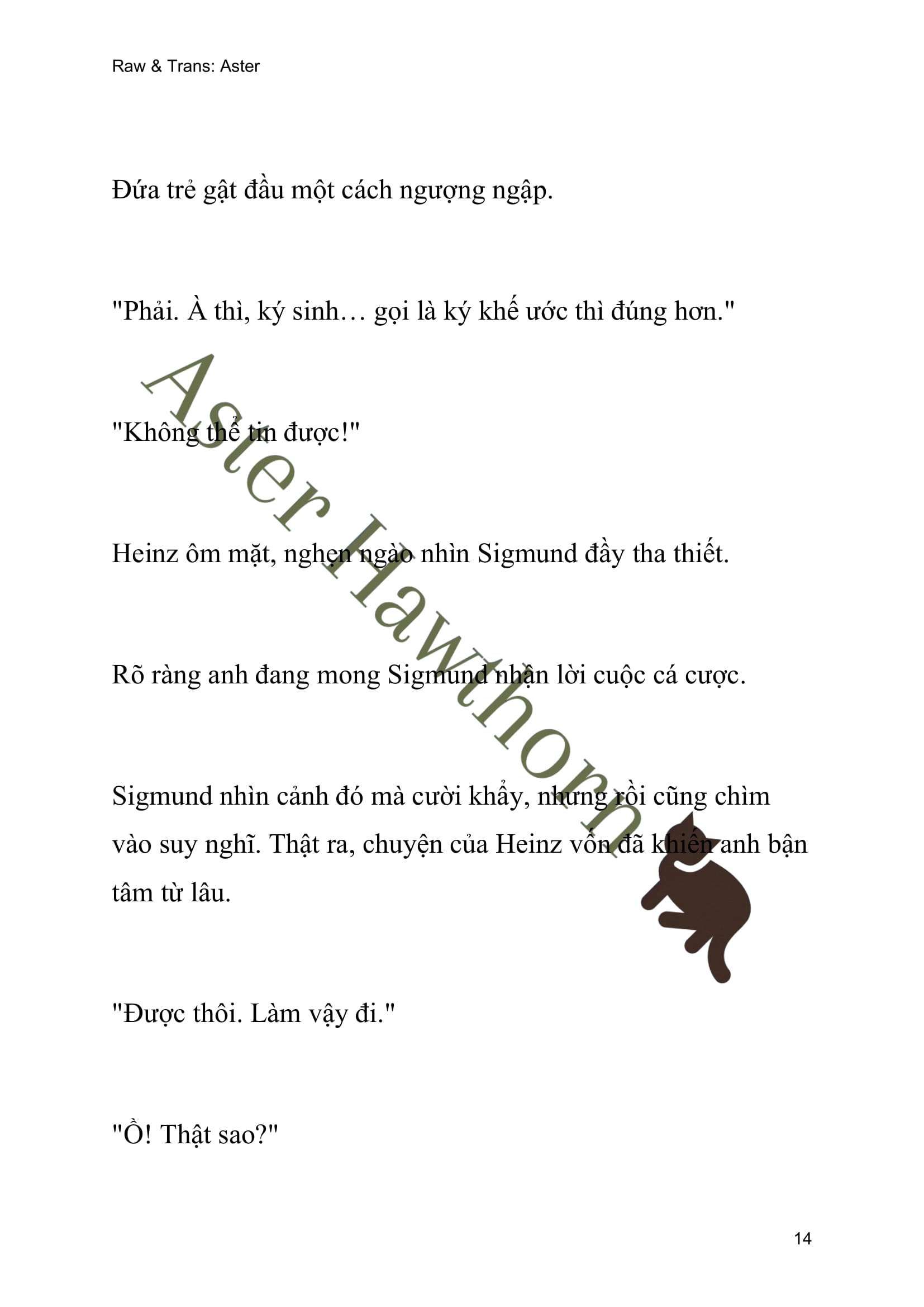 [novel] Ngoại Truyện Cách Để Em Bảo Vệ Anh Chương 92 page 14 - Giả Dược