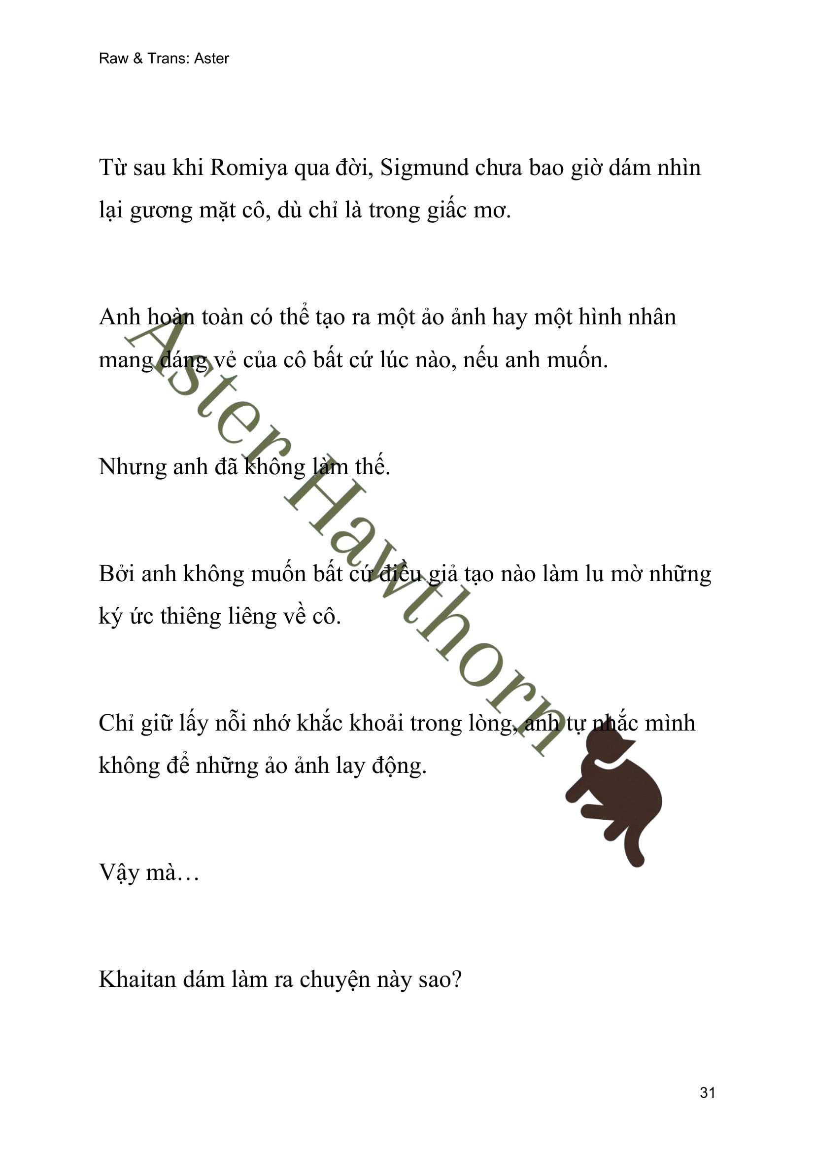 [novel] Ngoại Truyện Cách Để Em Bảo Vệ Anh Chương 92 page 31 - Giả Dược