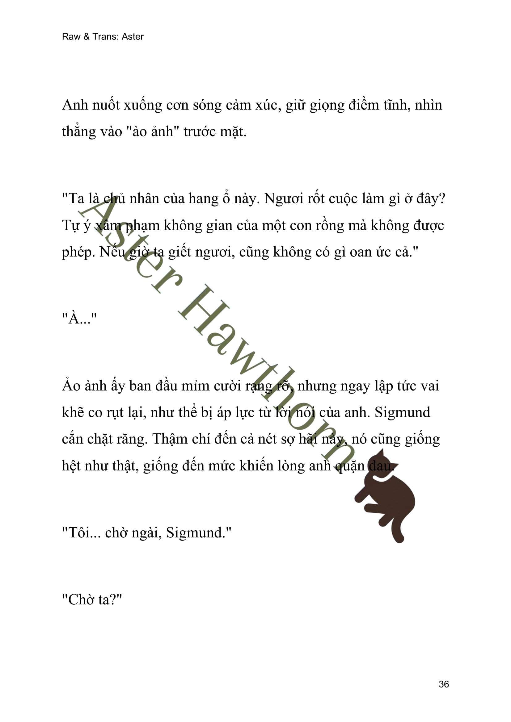 [novel] Ngoại Truyện Cách Để Em Bảo Vệ Anh Chương 92 page 36 - Giả Dược