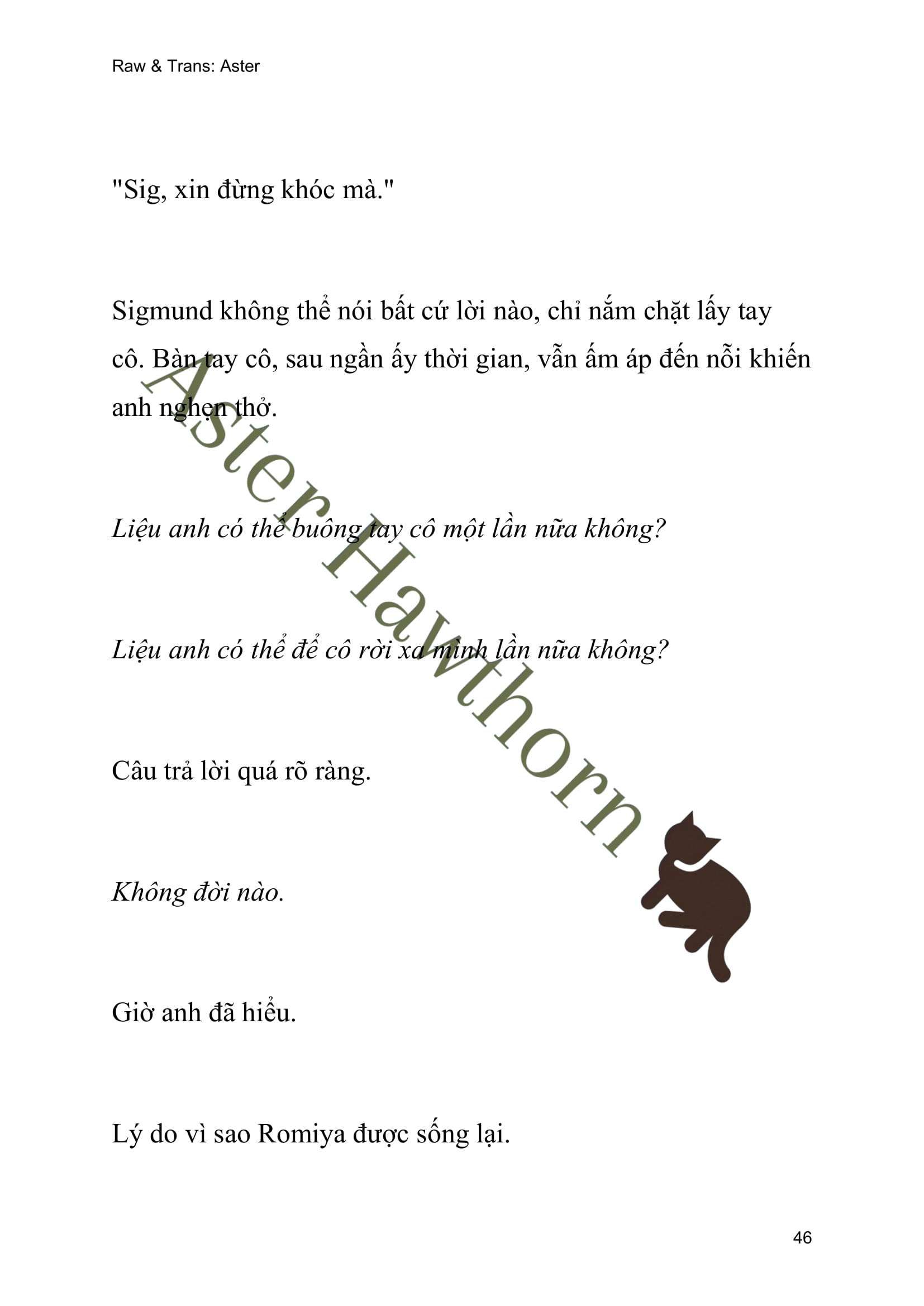 [novel] Ngoại Truyện Cách Để Em Bảo Vệ Anh Chương 92 page 46 - Giả Dược