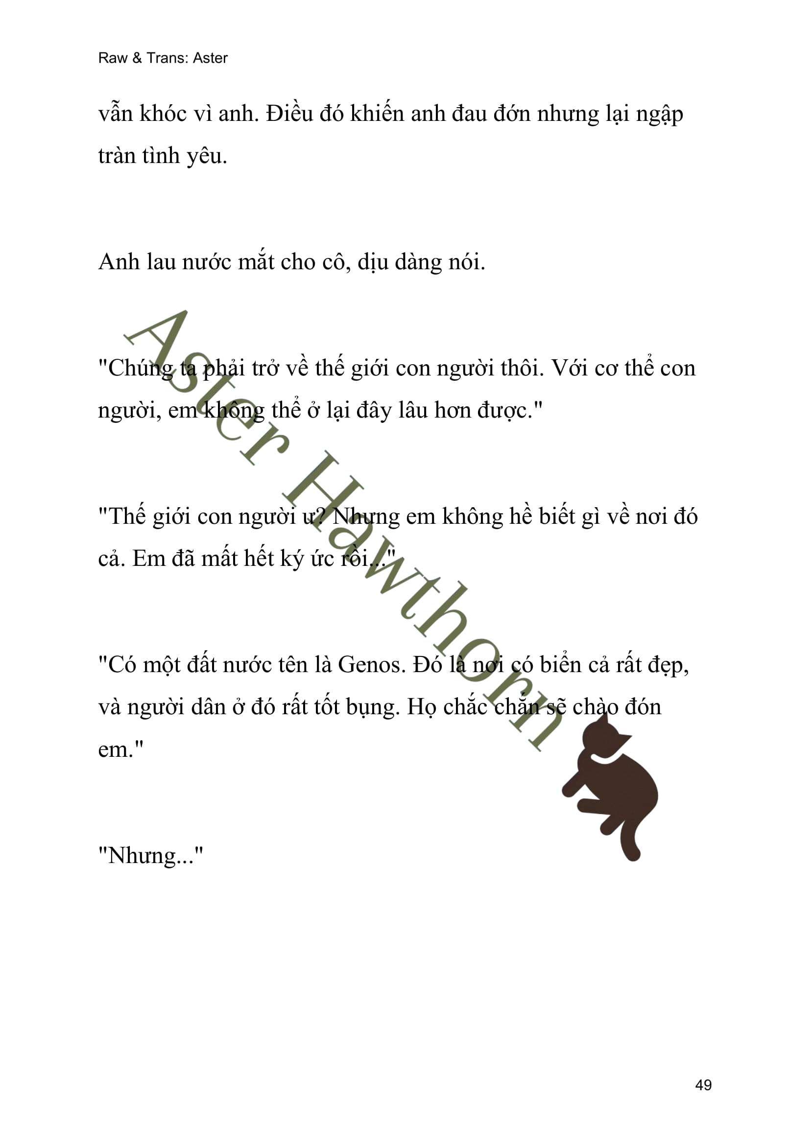 [novel] Ngoại Truyện Cách Để Em Bảo Vệ Anh Chương 92 page 49 - Giả Dược