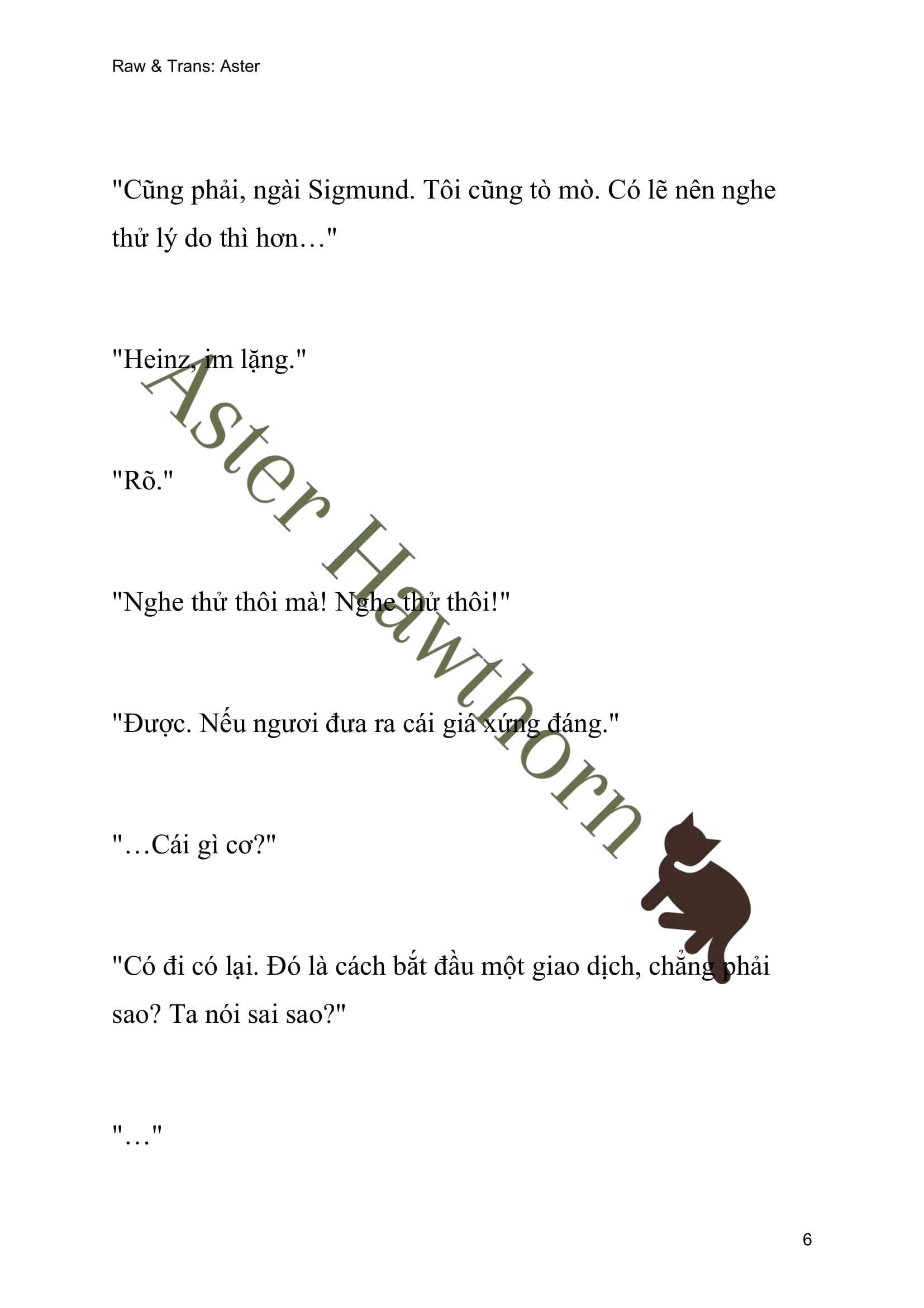 [novel] Ngoại Truyện Cách Để Em Bảo Vệ Anh Chương 92 page 6 - Giả Dược