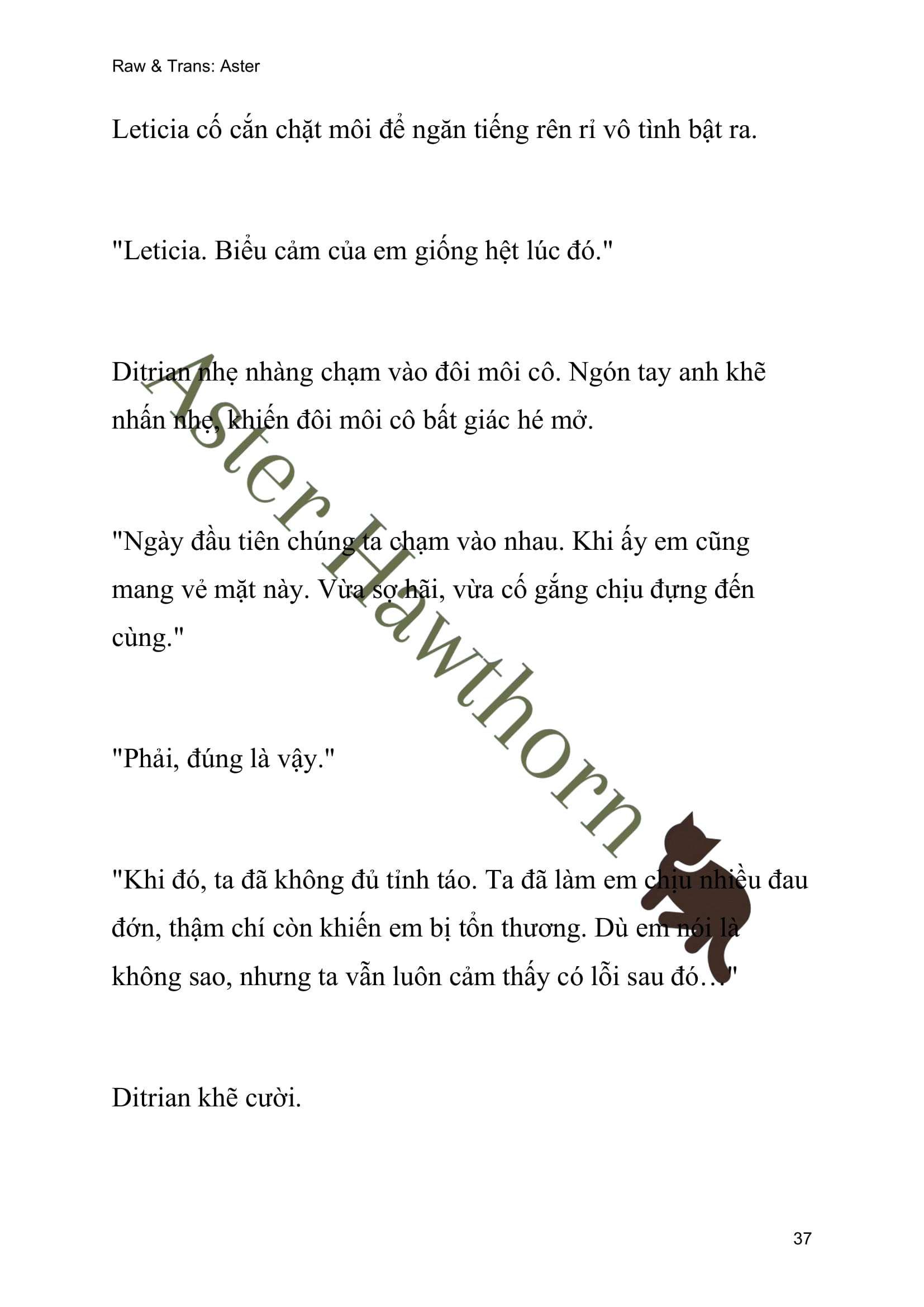 [novel] Ngoại Truyện Cách Để Em Bảo Vệ Anh Chương 95 page 37 - Giả Dược