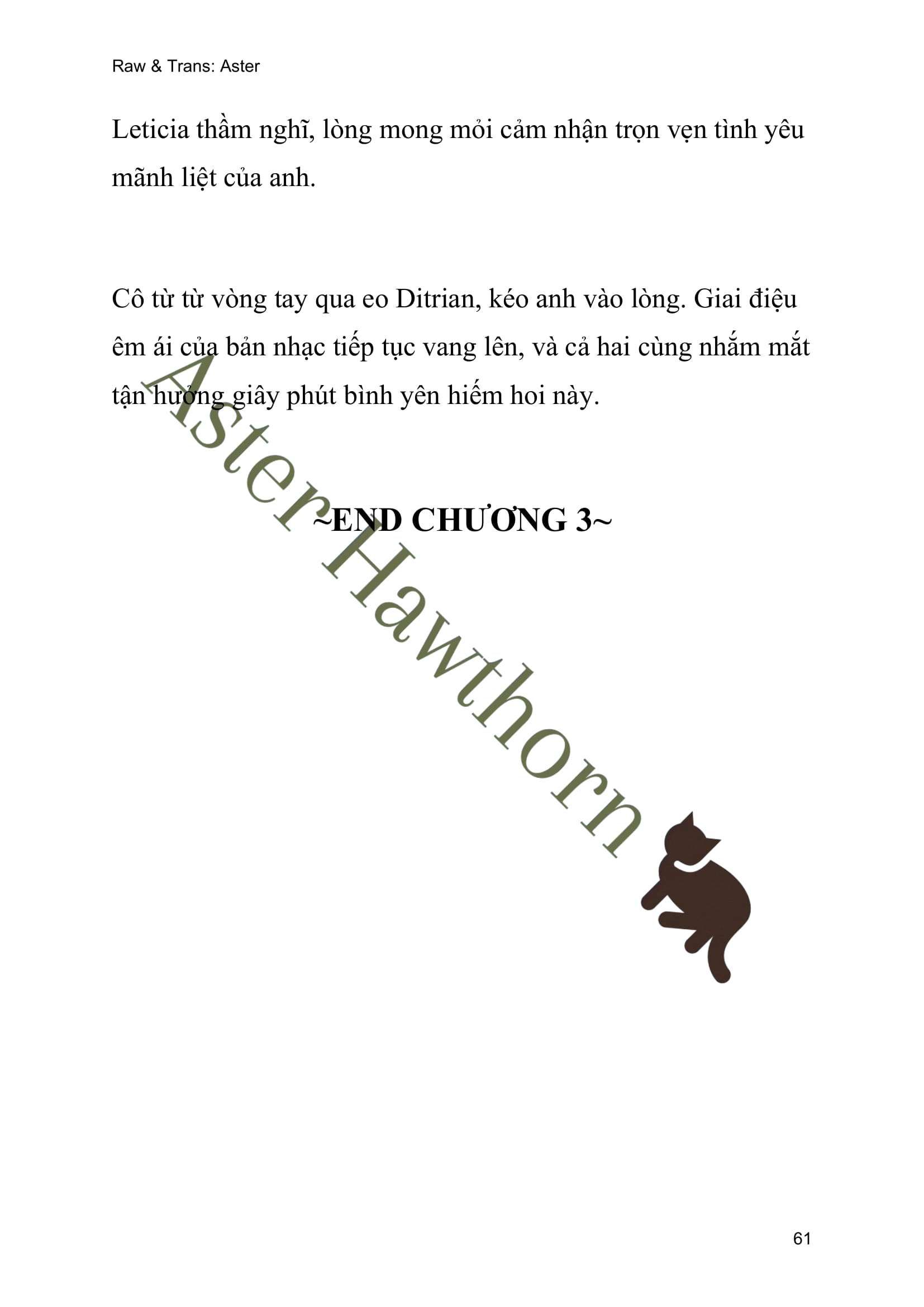 [novel] Ngoại Truyện Cách Để Em Bảo Vệ Anh Chương 95 page 61 - Giả Dược